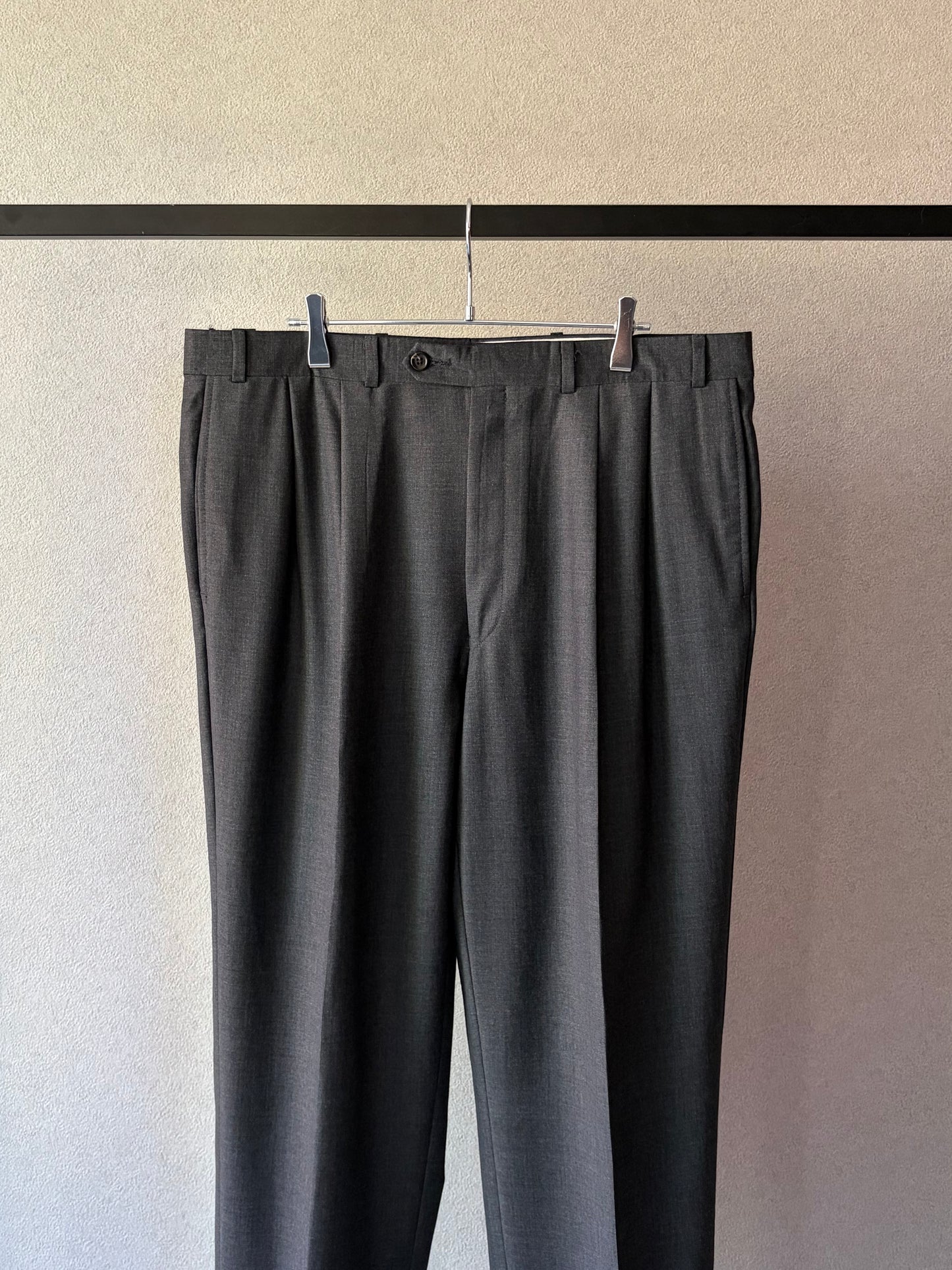 90's LAUREN RALPH LAUREN wool × cashmere slacks “Made in CANADA”