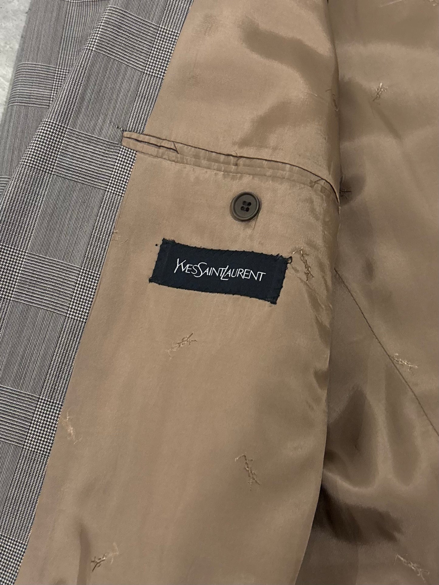 80's Yves Saint Laurent × Dillard's tailored jacket “Made in CANADA”