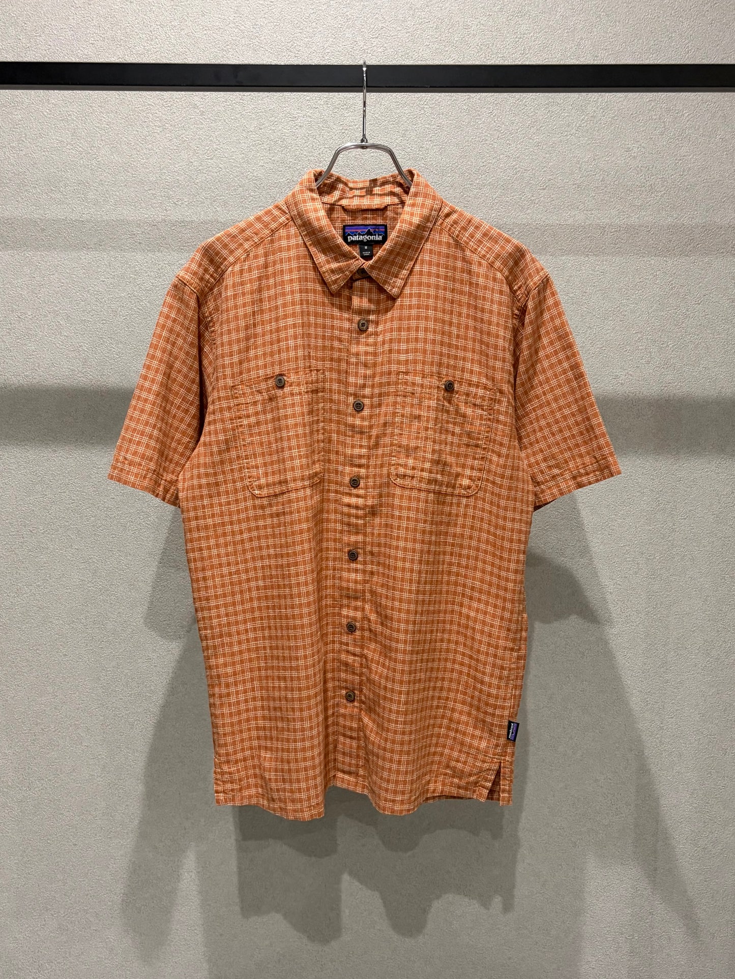00's patagonia S/S shirt "DEAD STOCK"