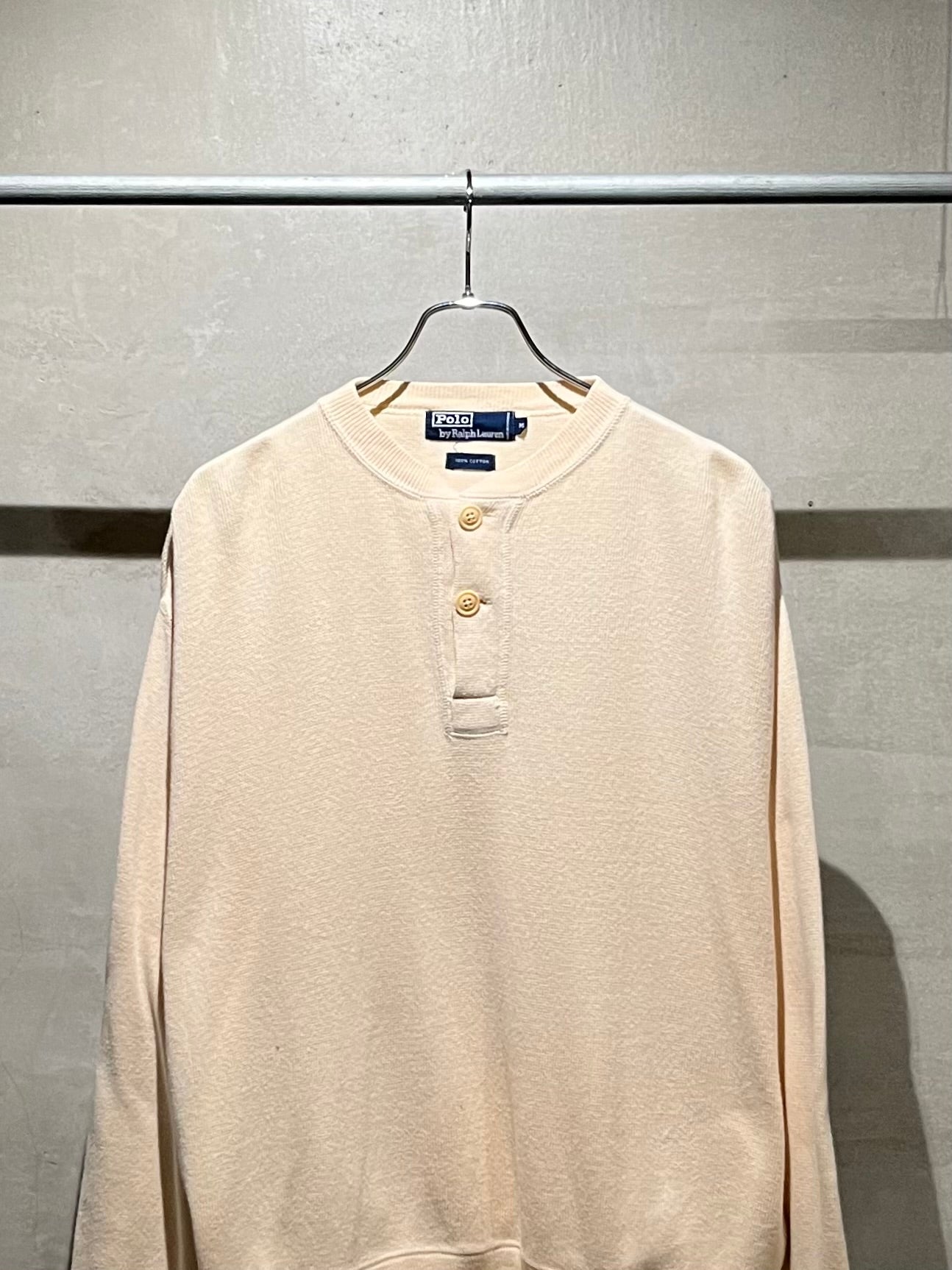80's Polo Ralph Lauren henley neck sweater