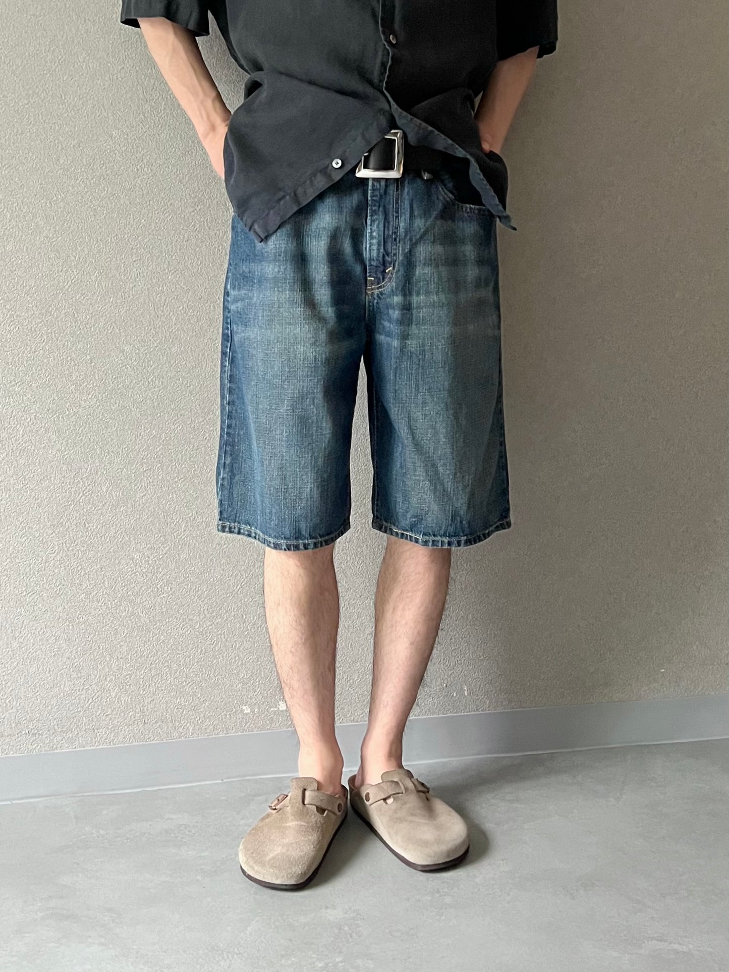 00's Levi's 569 denim shorts