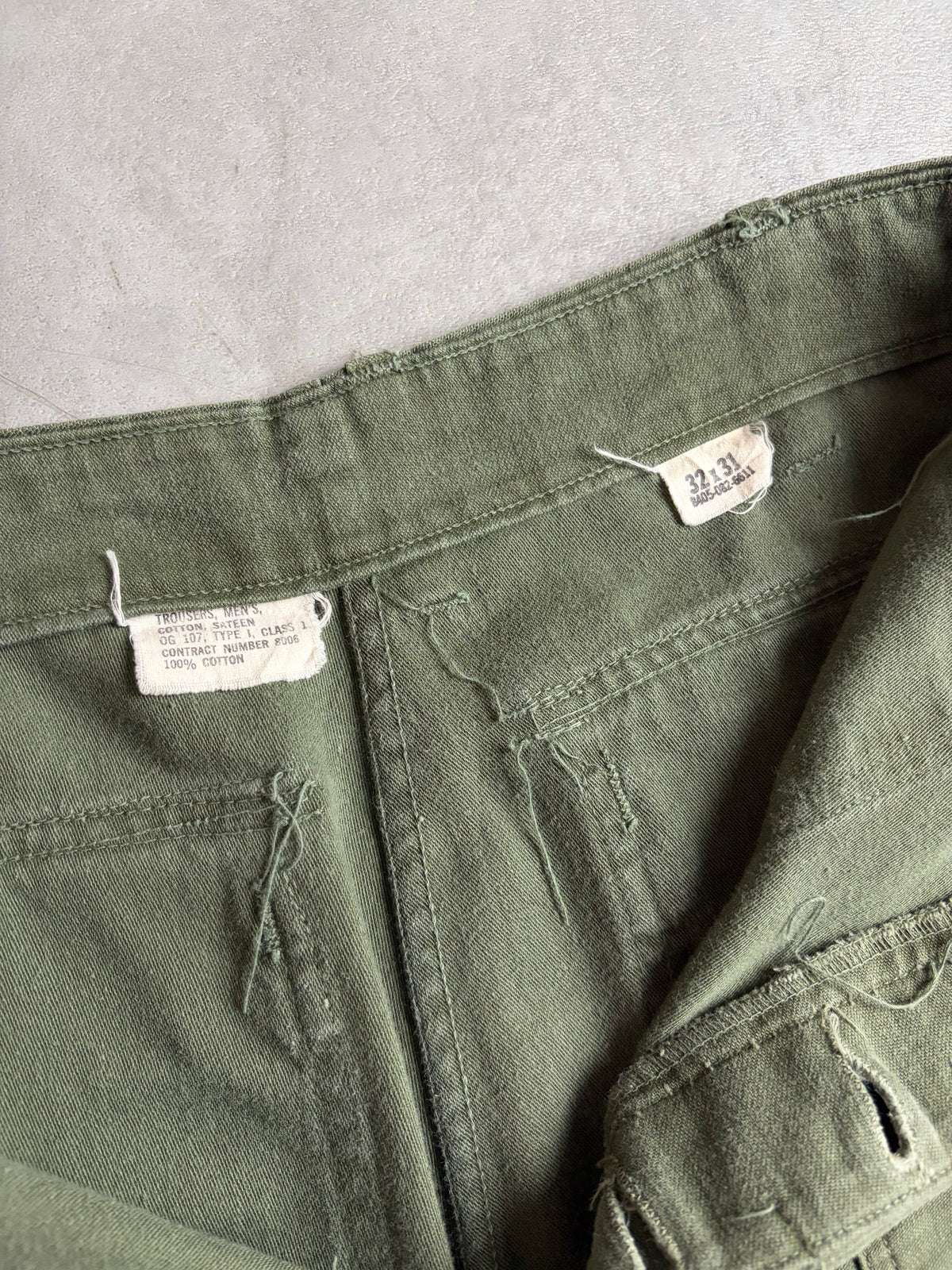 60's〜 US.ARMY utility pants “Made in USA”