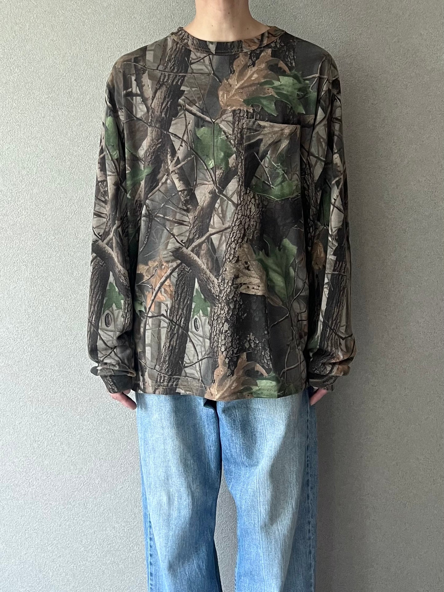 00's TRAIL CREST realtree patterned L/S t-shirt