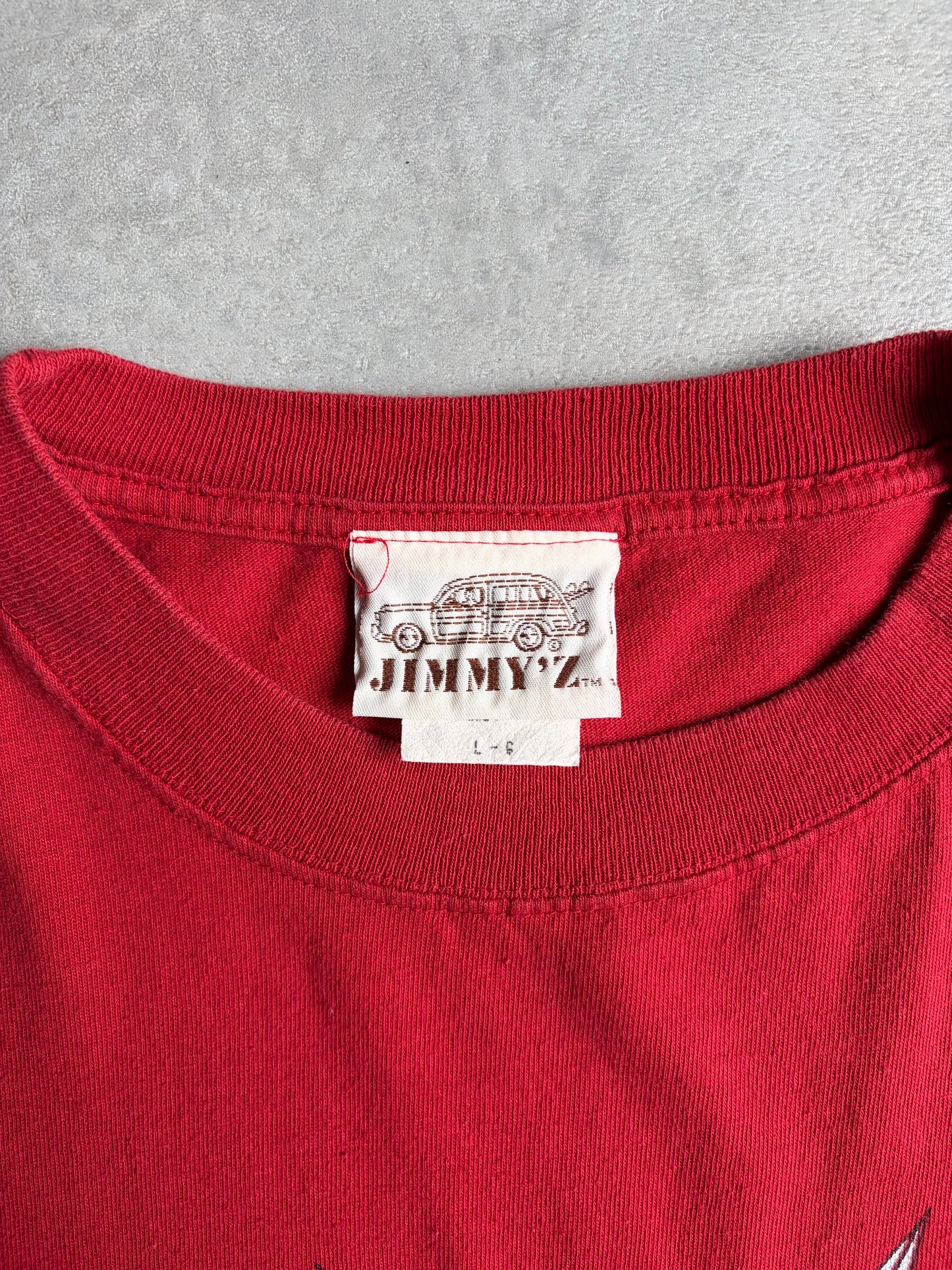 90's JIMMY'Z printed t-shirt