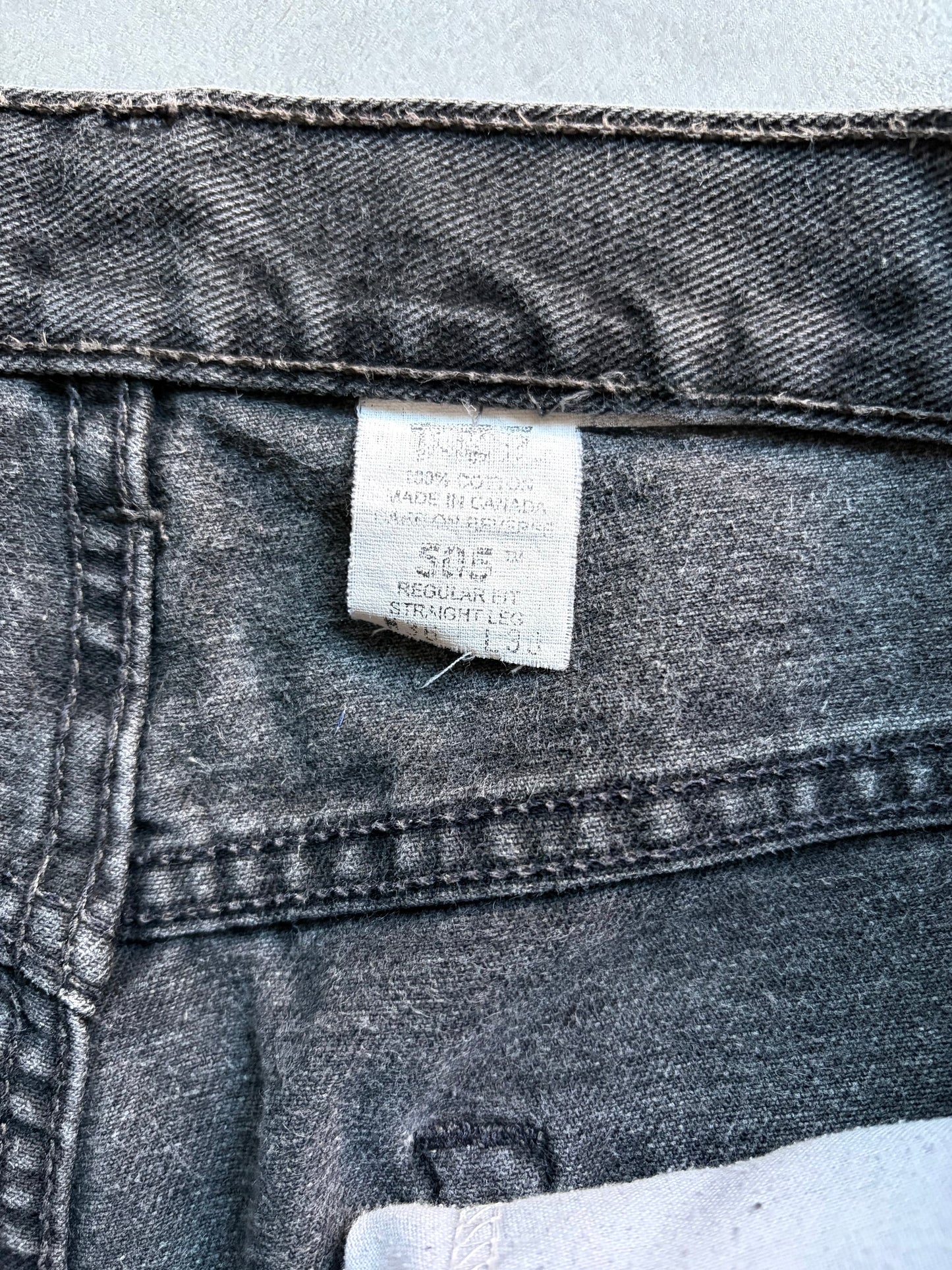 90's Levi's 505 denim pants "Made in CANADA"