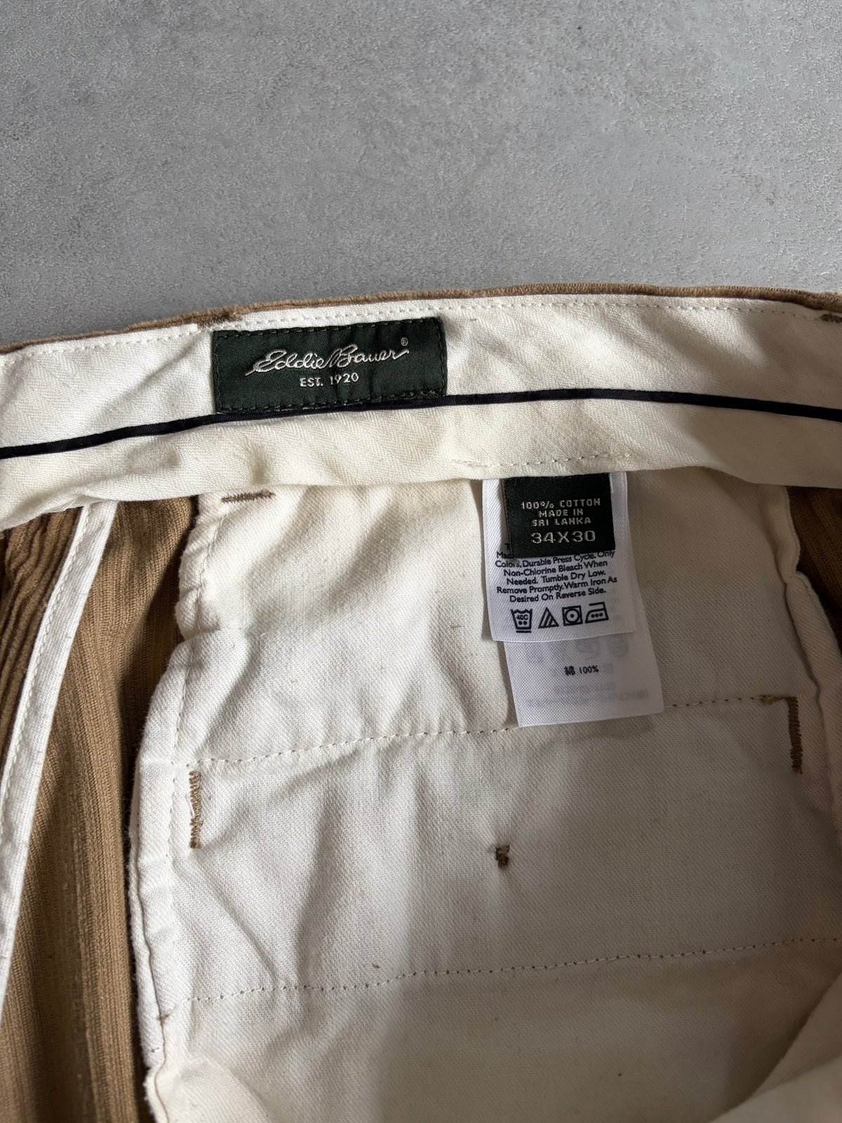 00's Eddie Bauer corduroy pants