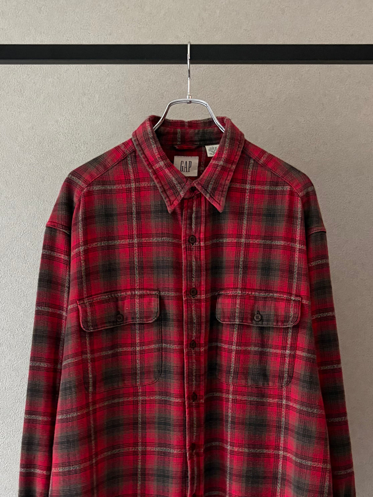 00's GAP flannel shirt