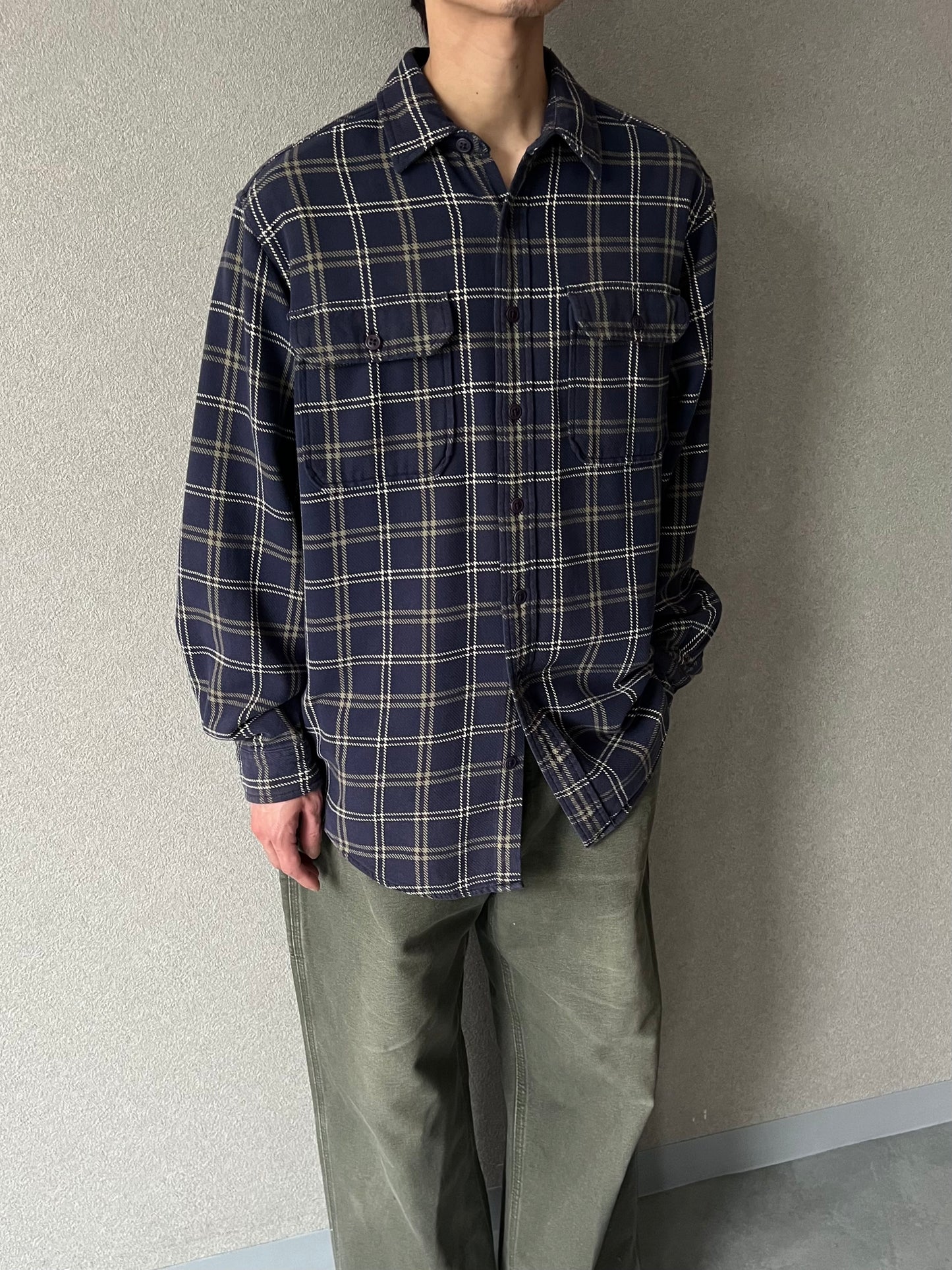 00's L.L.Bean flannel shirt