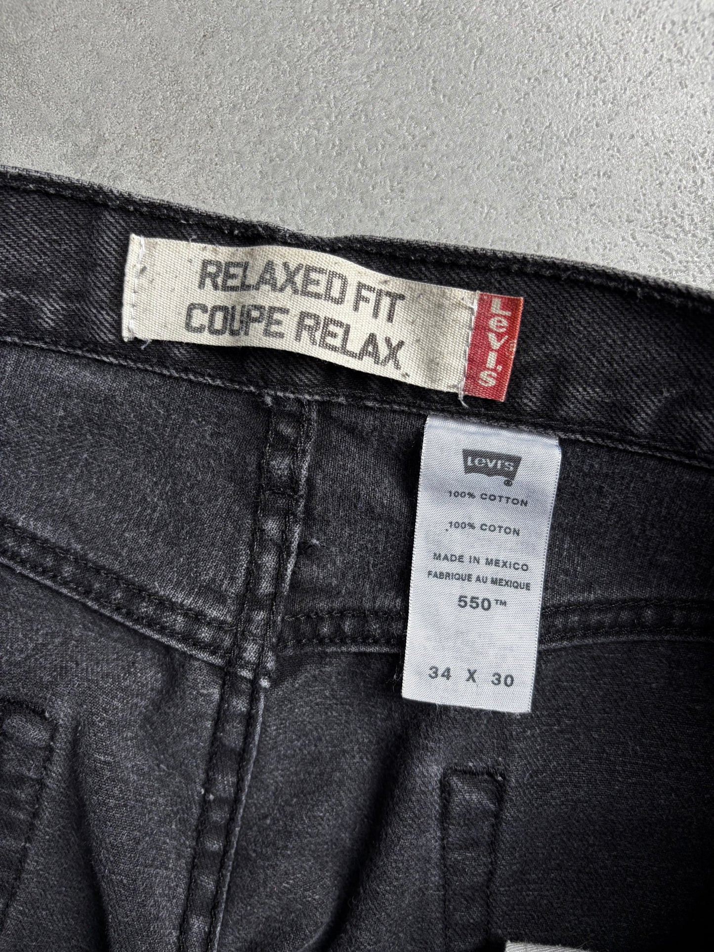 00's Levi' 550 denim pants