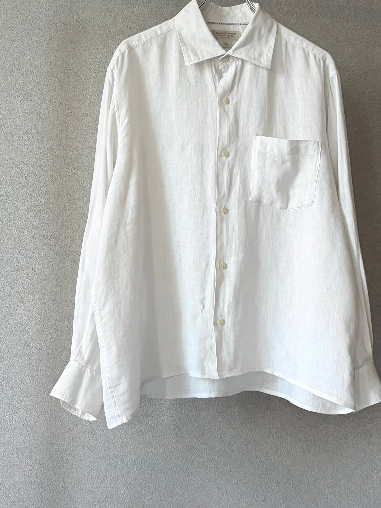 00's BANANA REPUBLIC linen shirt