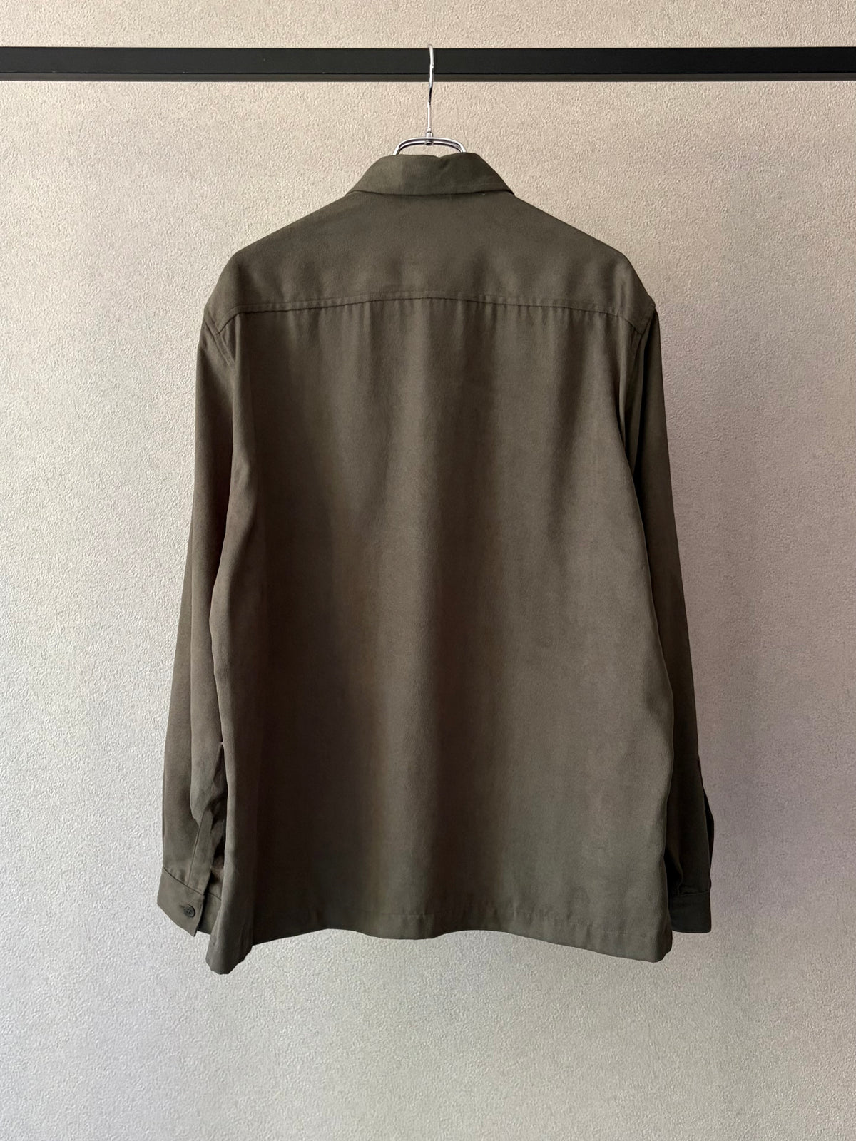 00's claiborne faux suede shirt “DEAD STOCK”