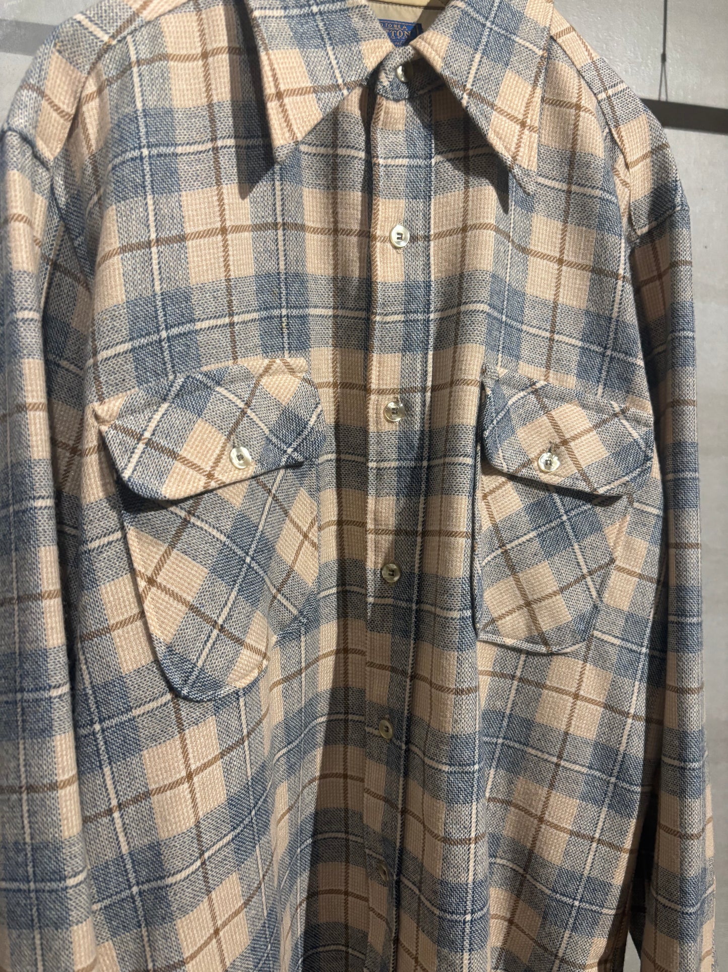 70's Pendleton wool shirt “Made in USA”