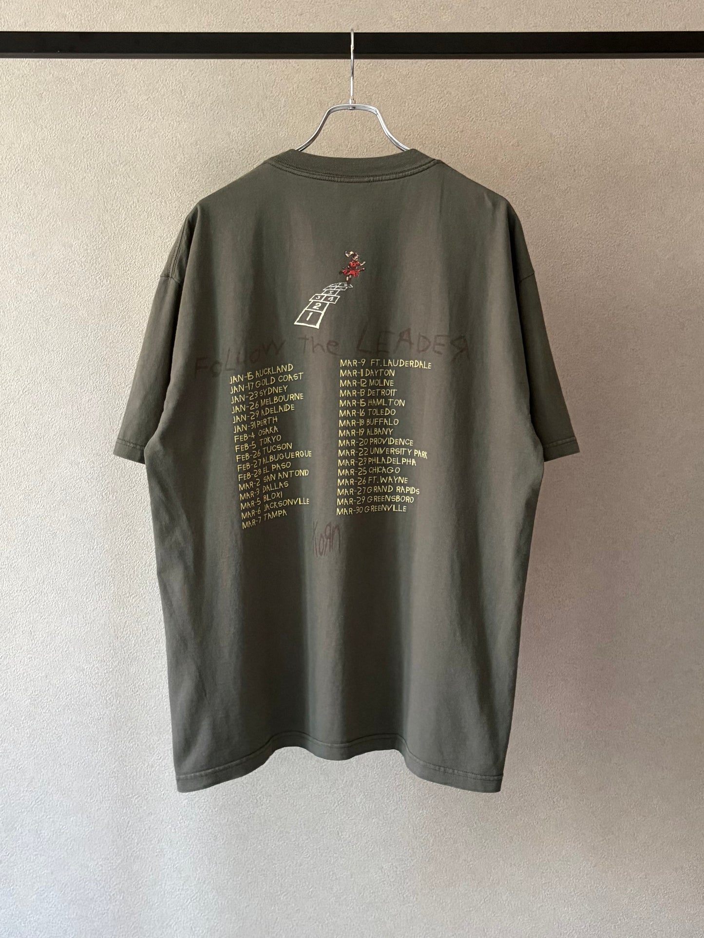90's KORN music t-shirt