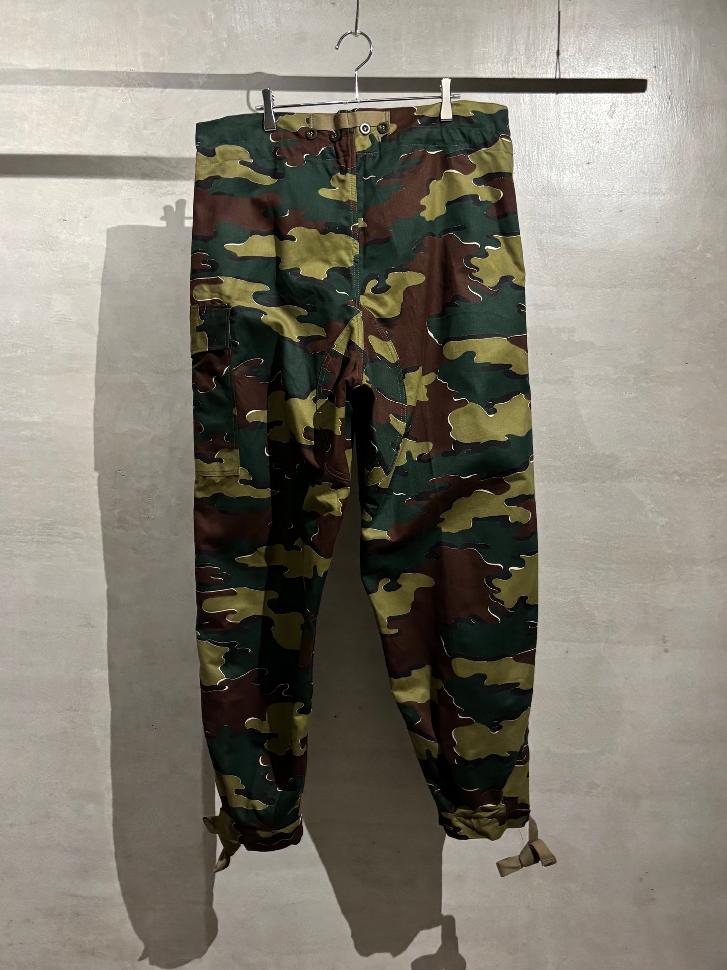 60's BELGIAN AIRFORCE M-58 jigsaw camo cargo pants