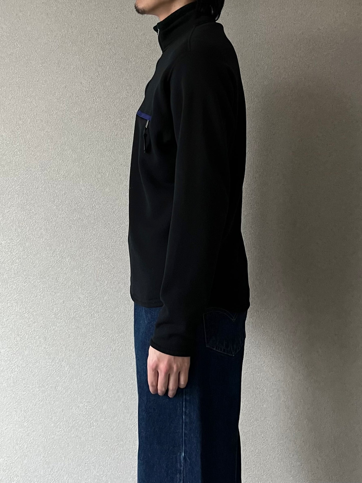 90's patagonia fleece pullover “Made in USA”