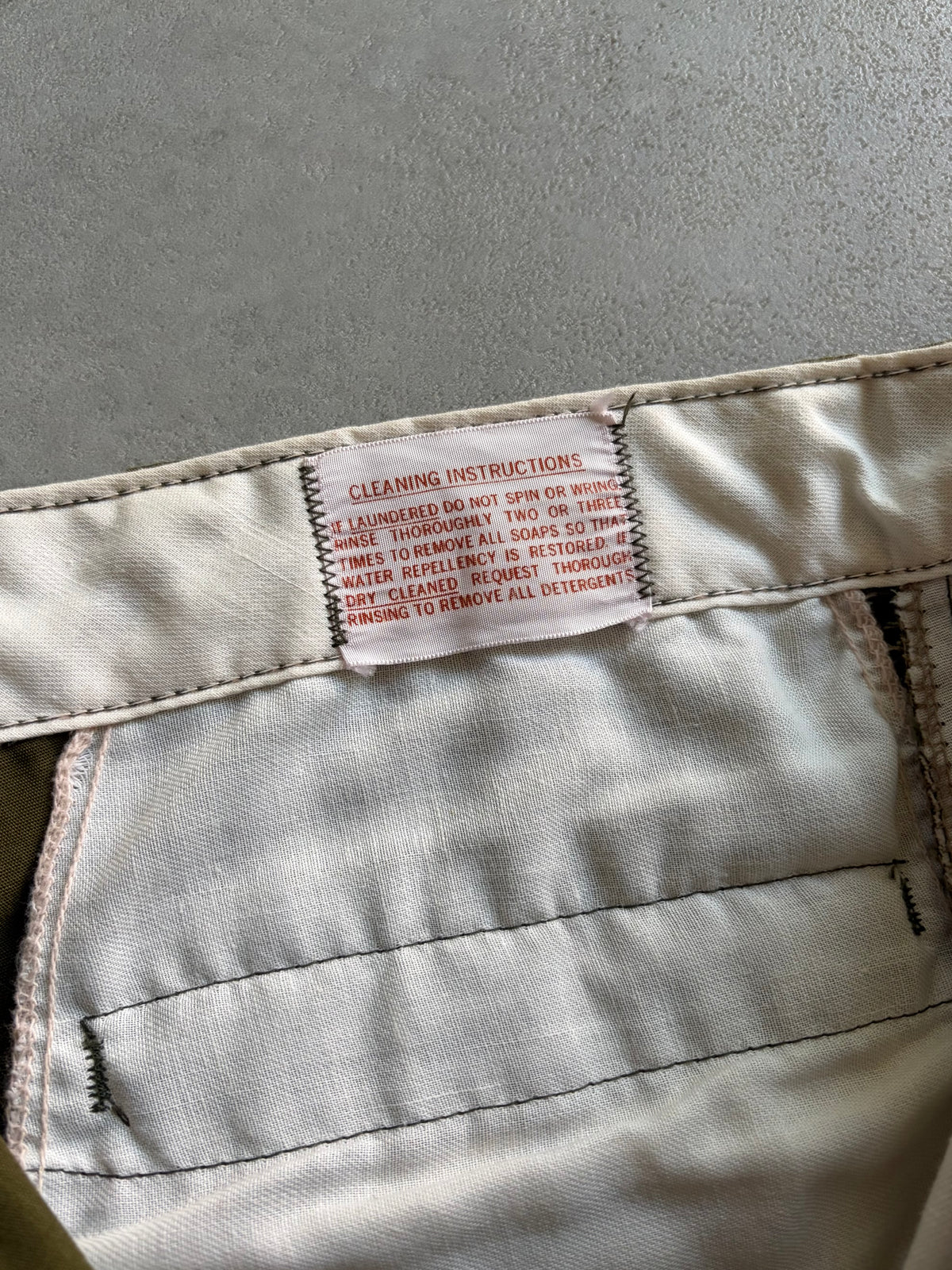 70's UNKNOWN hunting pants