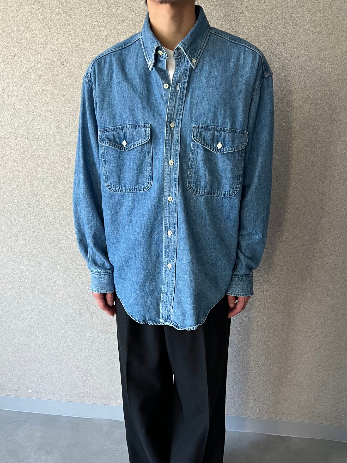 90's GAP denim shirt