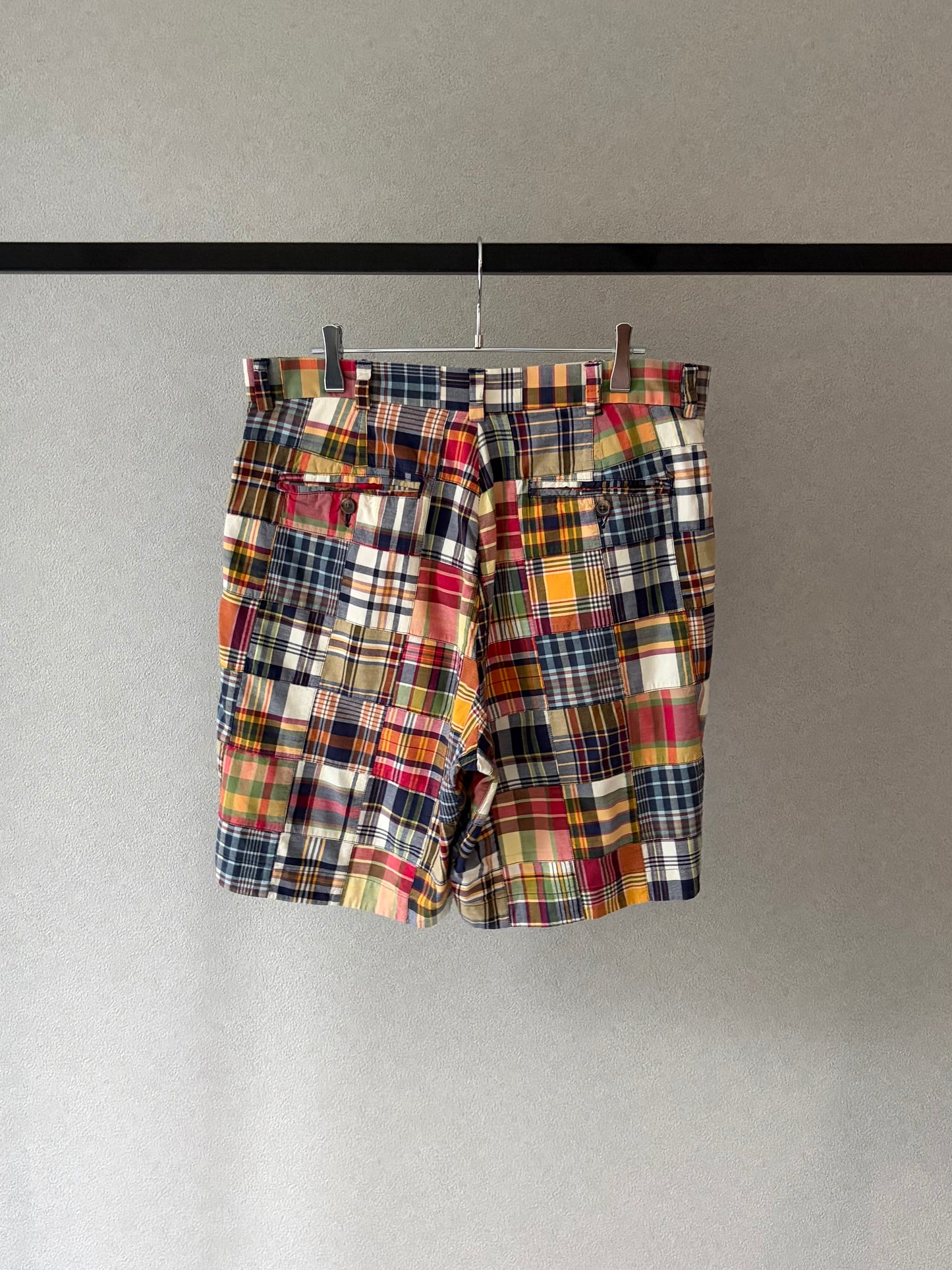 00's Brooks Brothers patchwork shorts