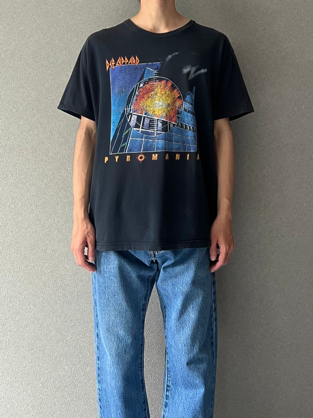 90's〜 DEF LEPPARD music t-shirt