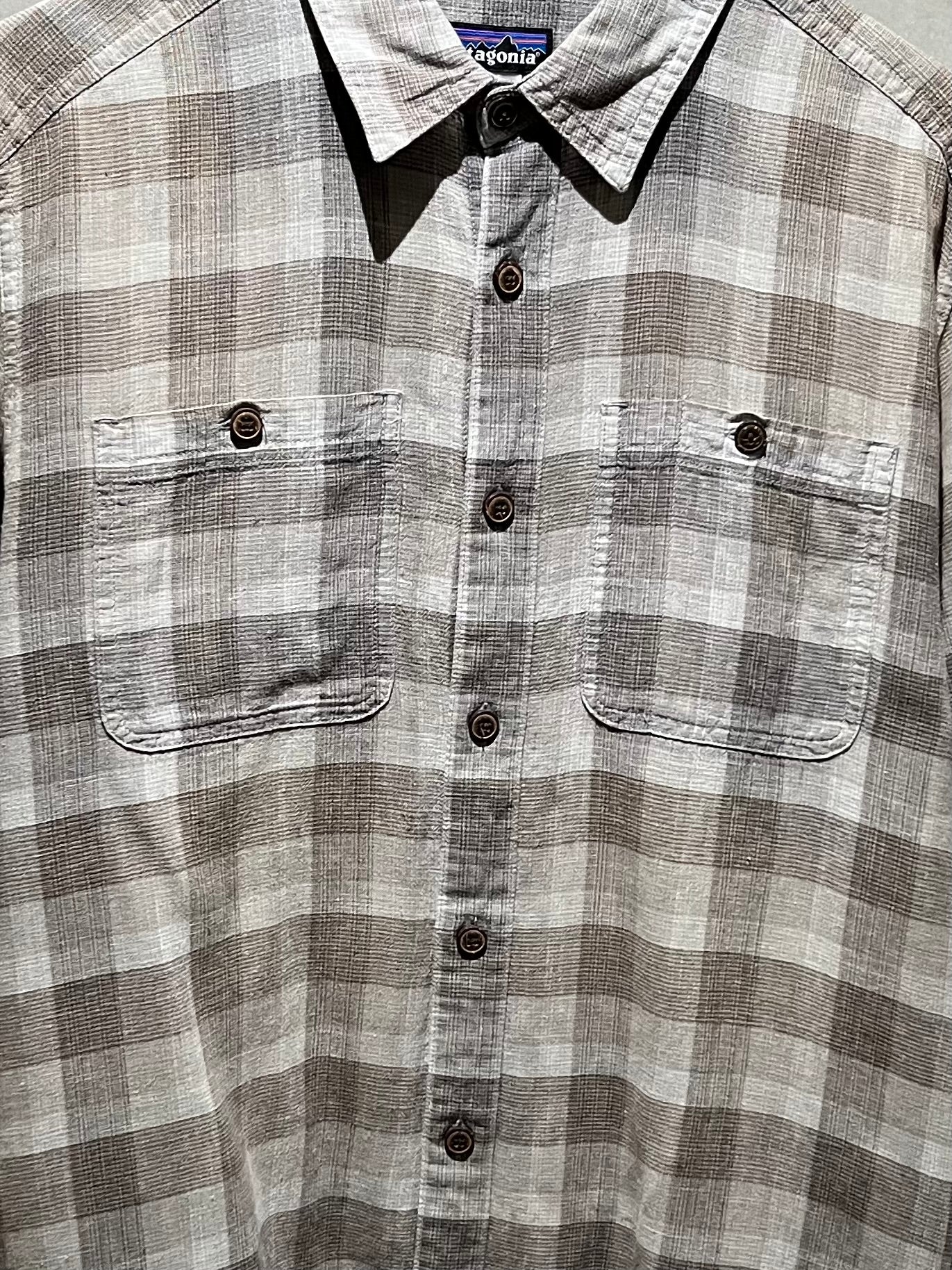00's patagonia hemp shirt