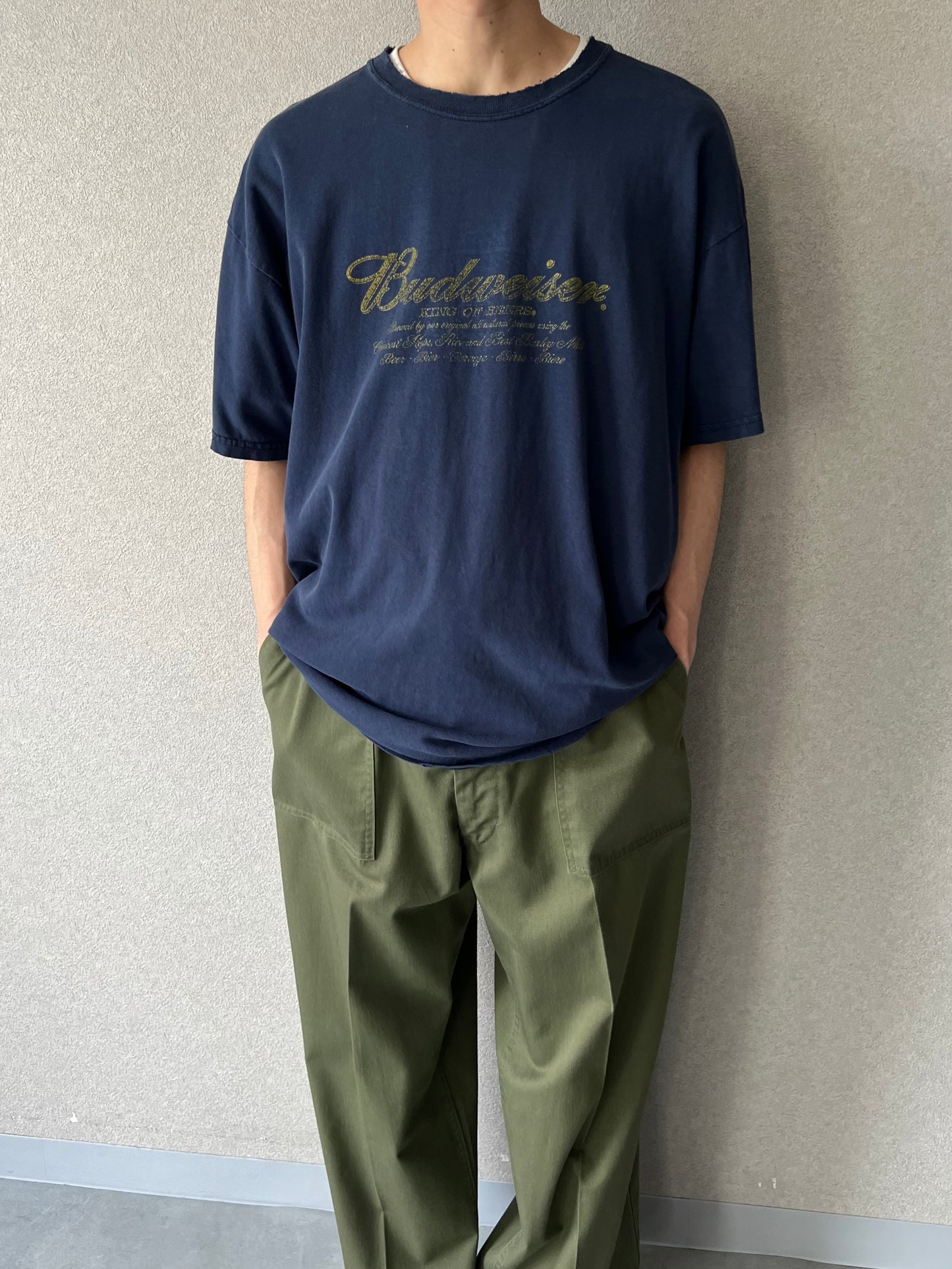 00's Budweiser printed t-shirt