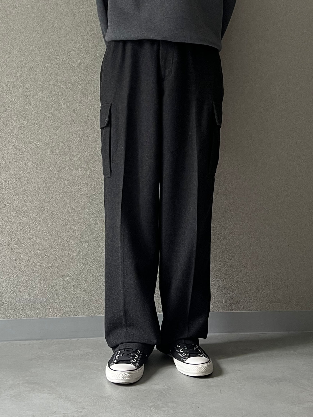 00's GAP wool flannel cargo pants