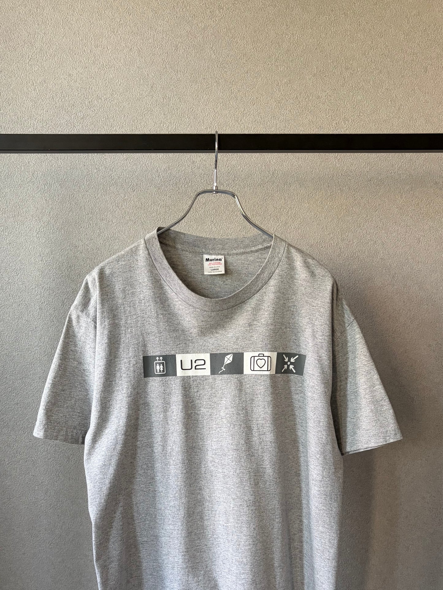00's U2 music t-shirt "Made in USA"