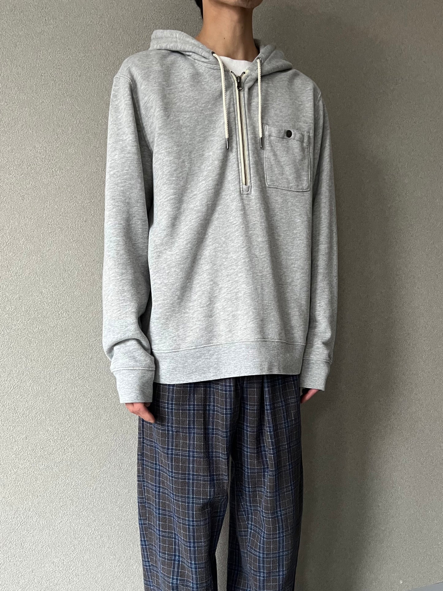 00's L.L.BEAN half zip sweat hoodie