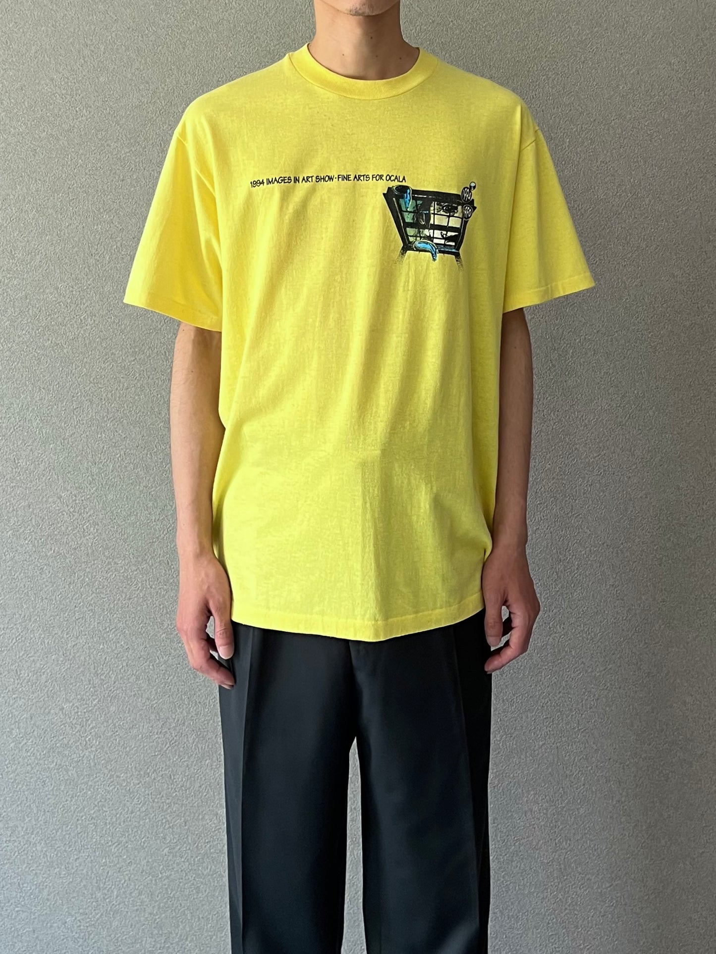 90's Images in Art Show printed t-shirt “Made in USA”