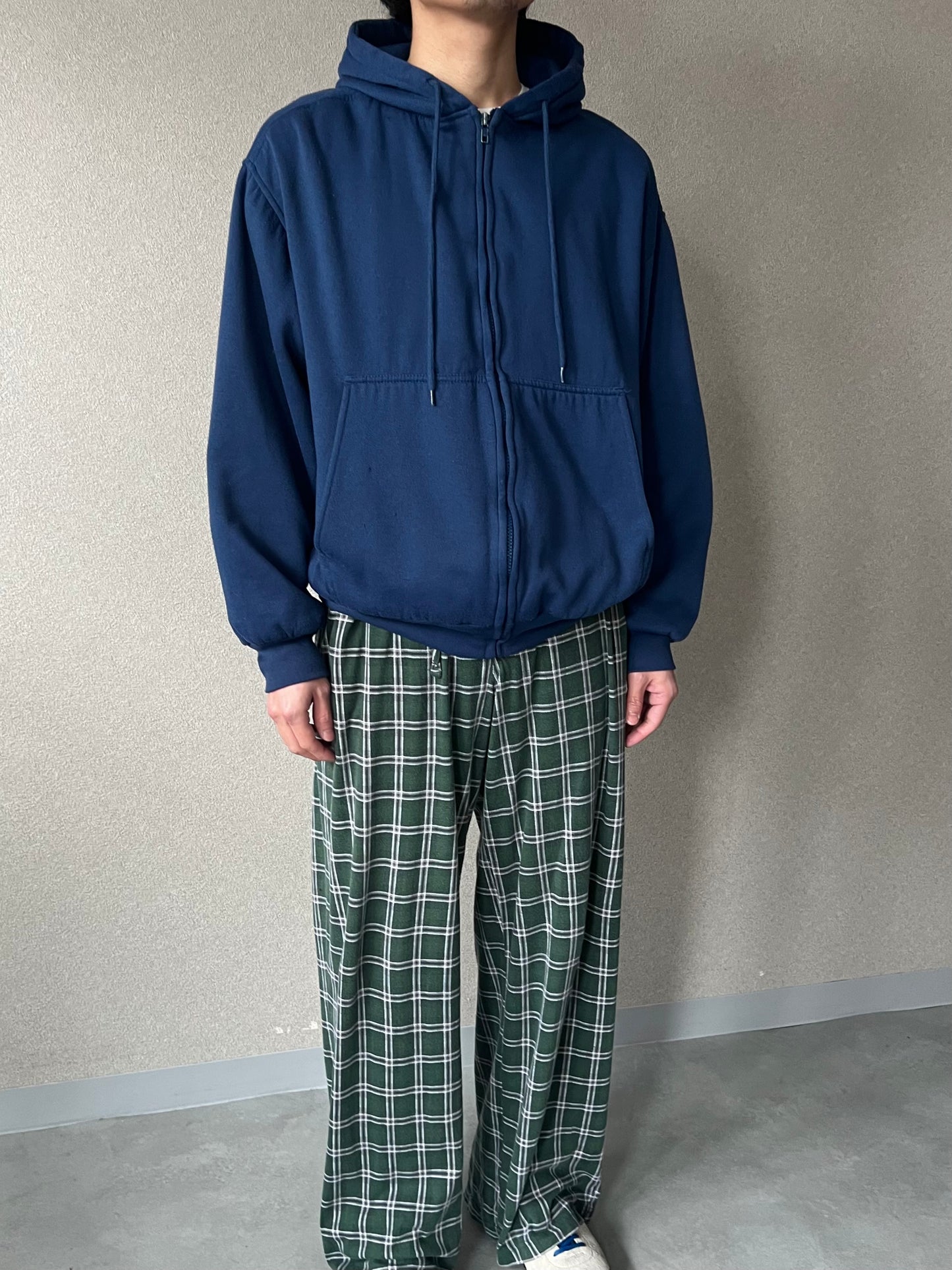 90's Franklin zip up sweat hoodie