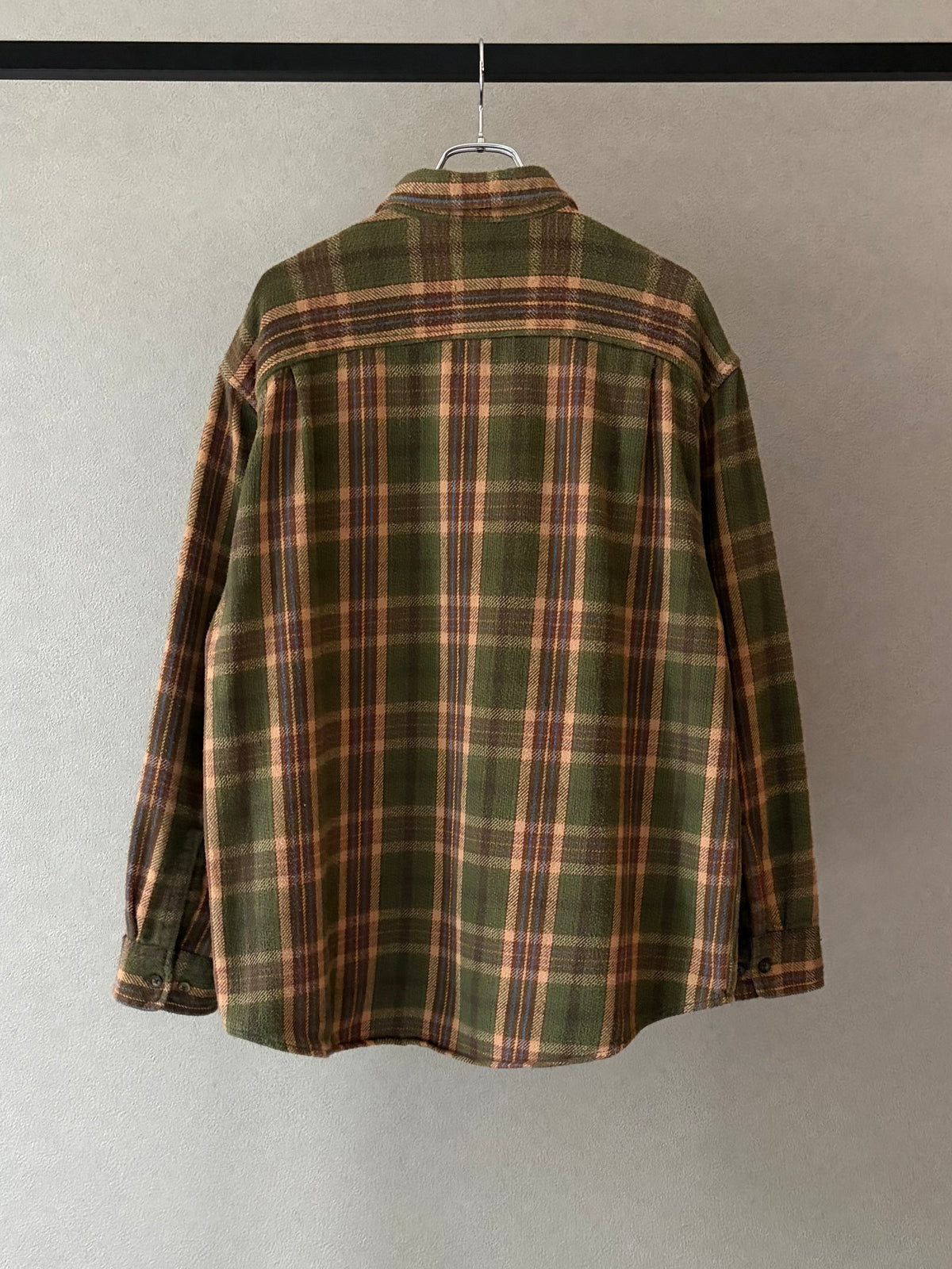00's ST.JOHN'S BAY flannel shirt