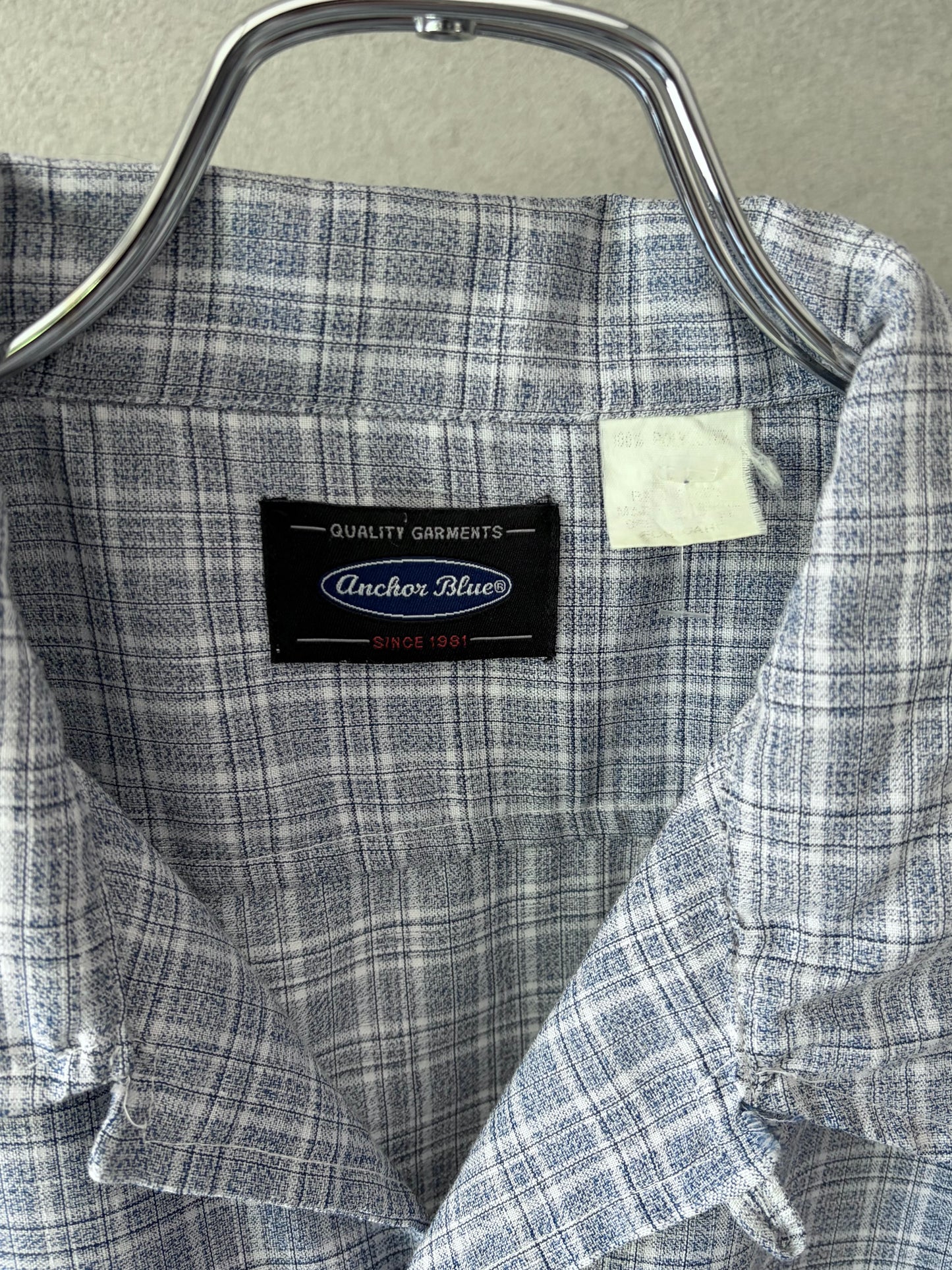 90's Anchor Blue S/S shirt