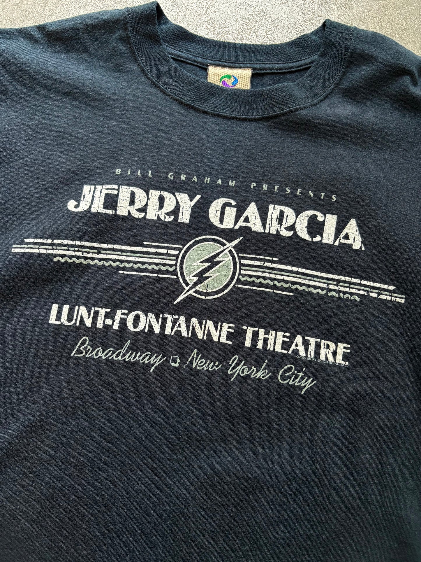 00's JERRY GARCIA LIQUID BLUE t-shirt