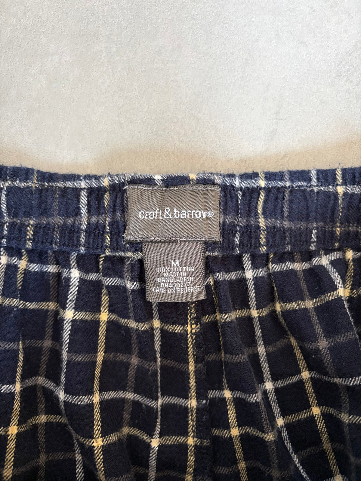 00's croft & barrow flannel pants