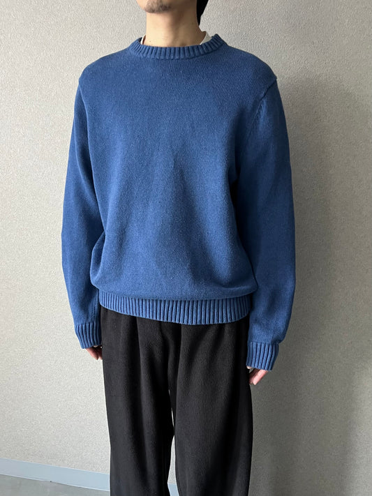 00's L.L.BEAN cotton knit sweater
