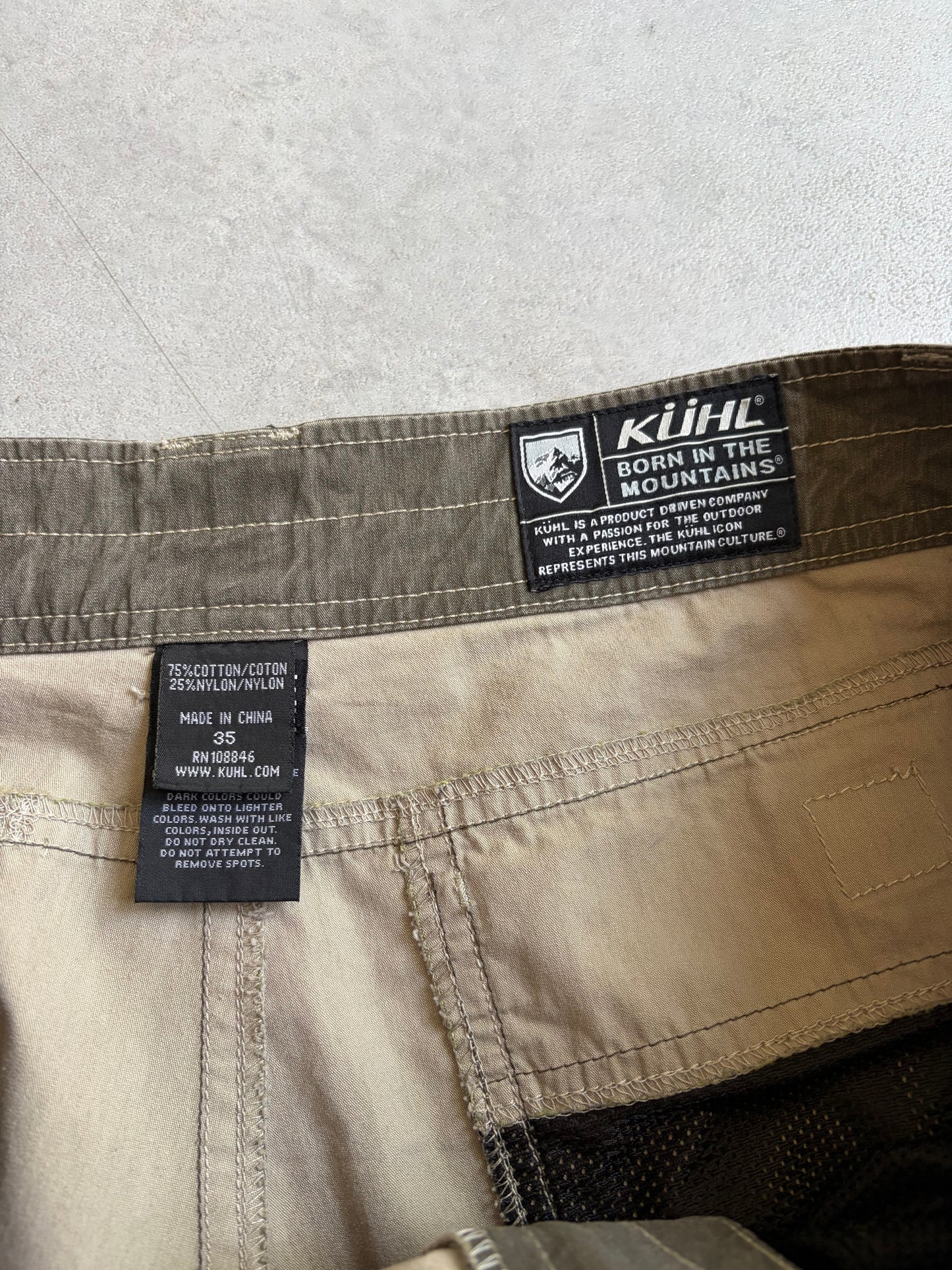 00's KUHL utility shorts
