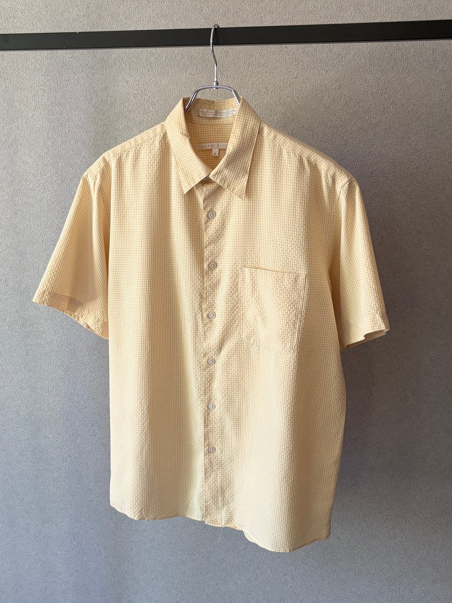 90's PERRY ELLIS S/S rayon shirt