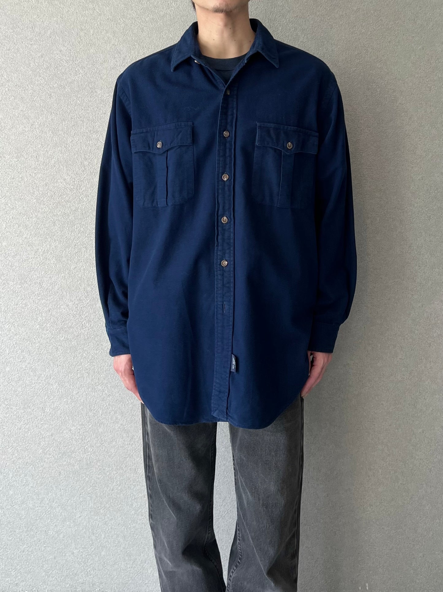 80's〜 POLO COUNTRY chamois cloth shirt