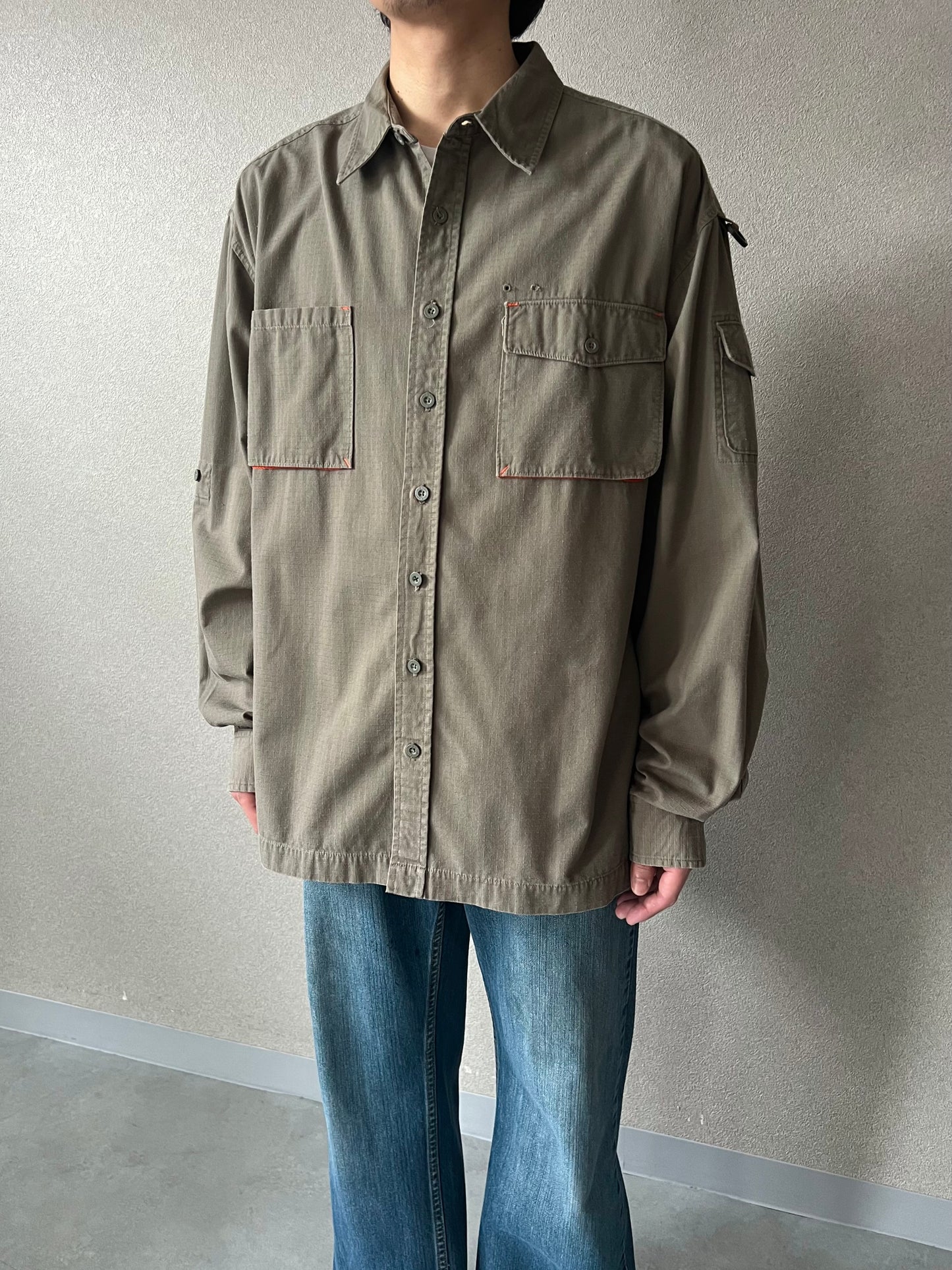 00's OLD NAVY utility shirt