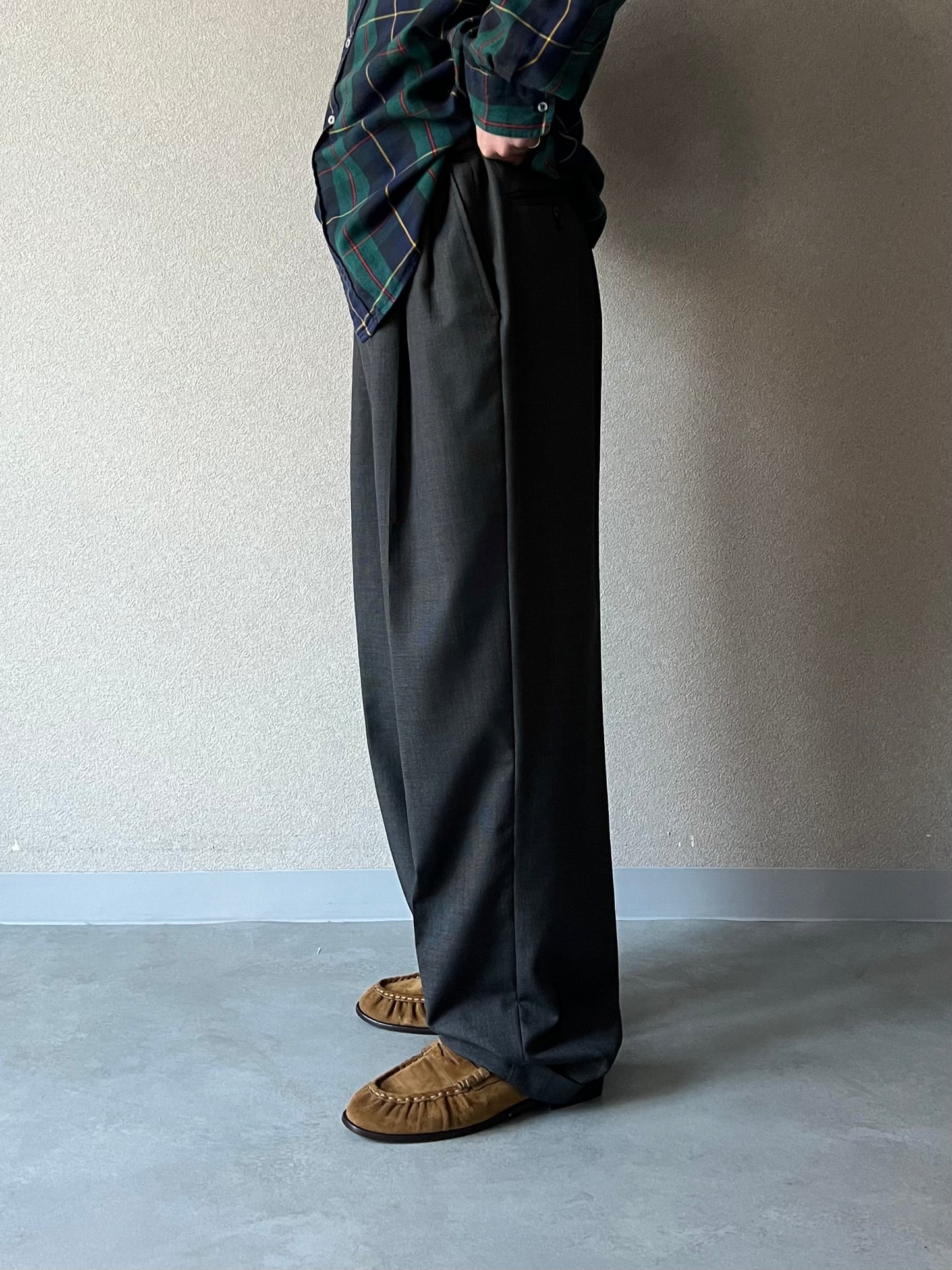 80's〜 Burberrys' wool slacks