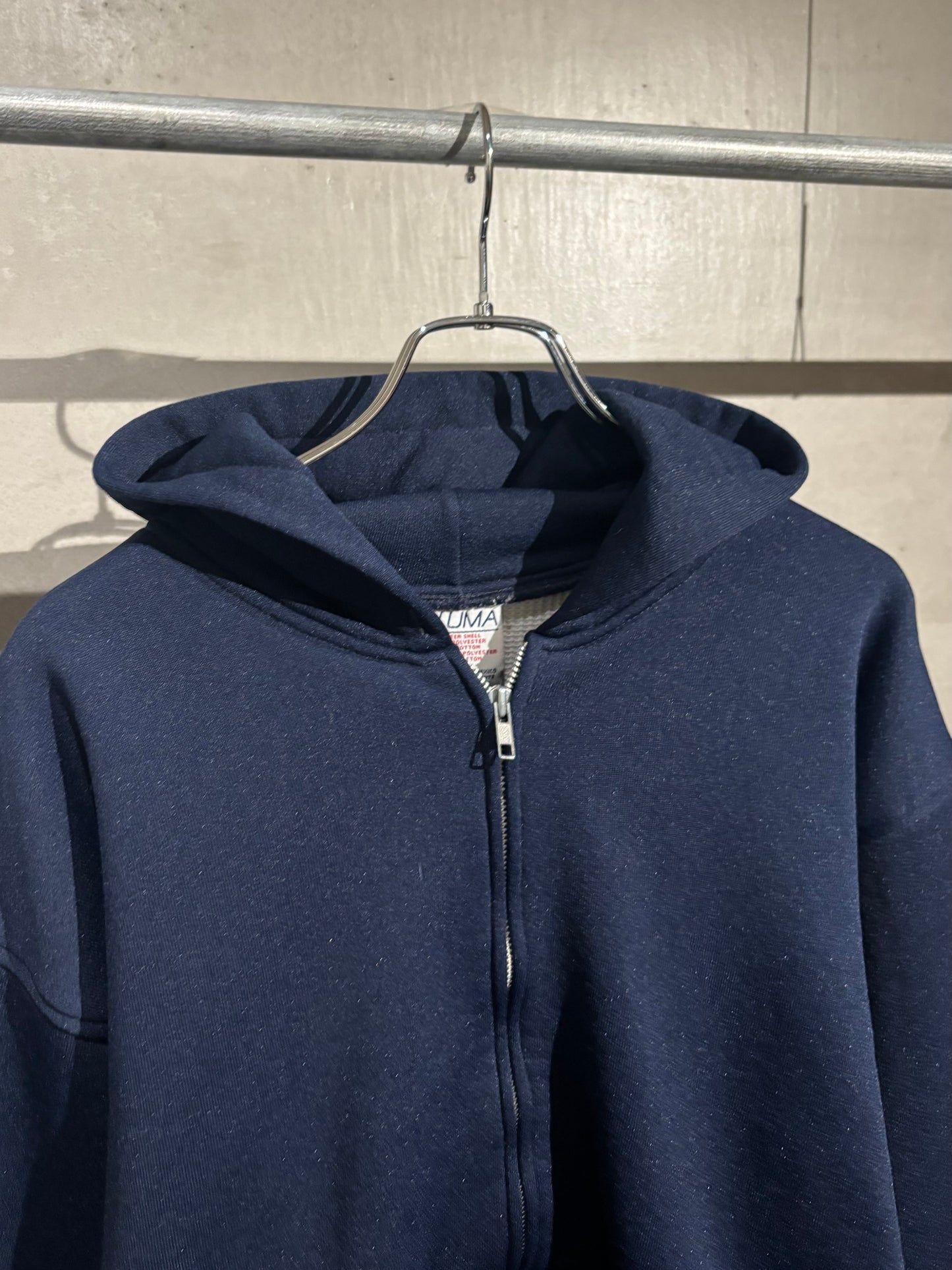 90's PLUMA zip up sweat hoodie