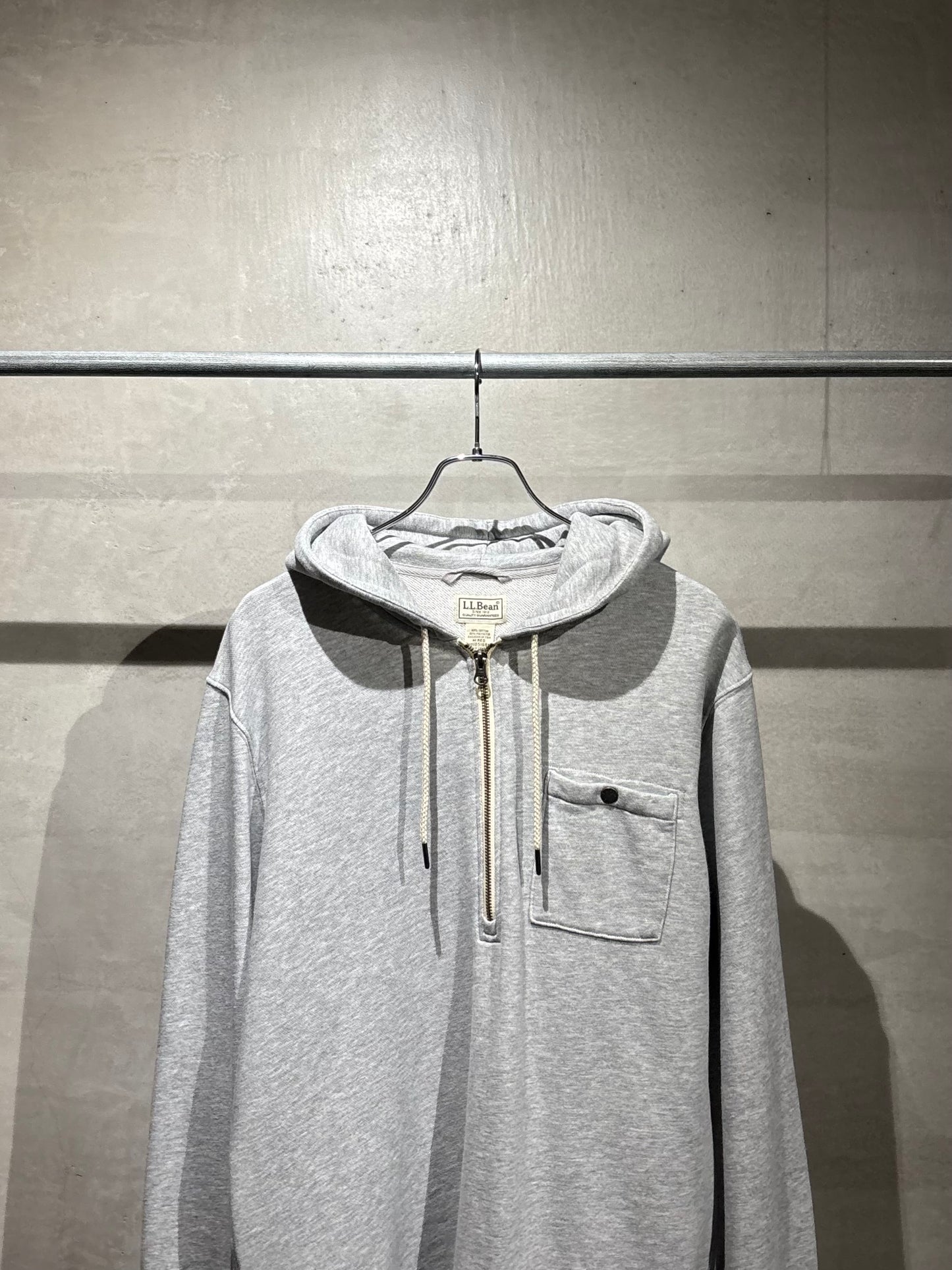00's L.L.BEAN half zip sweat hoodie