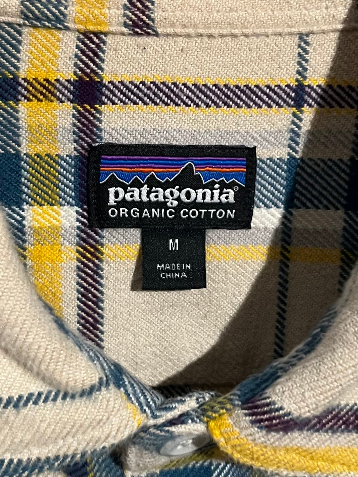 00's patagonia flannel shirt