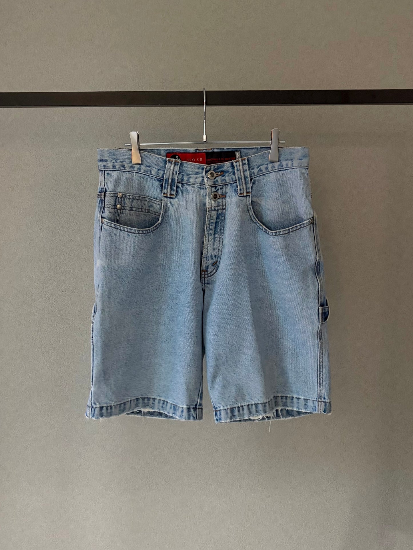 90's Levi's silverTab denim painter shorts