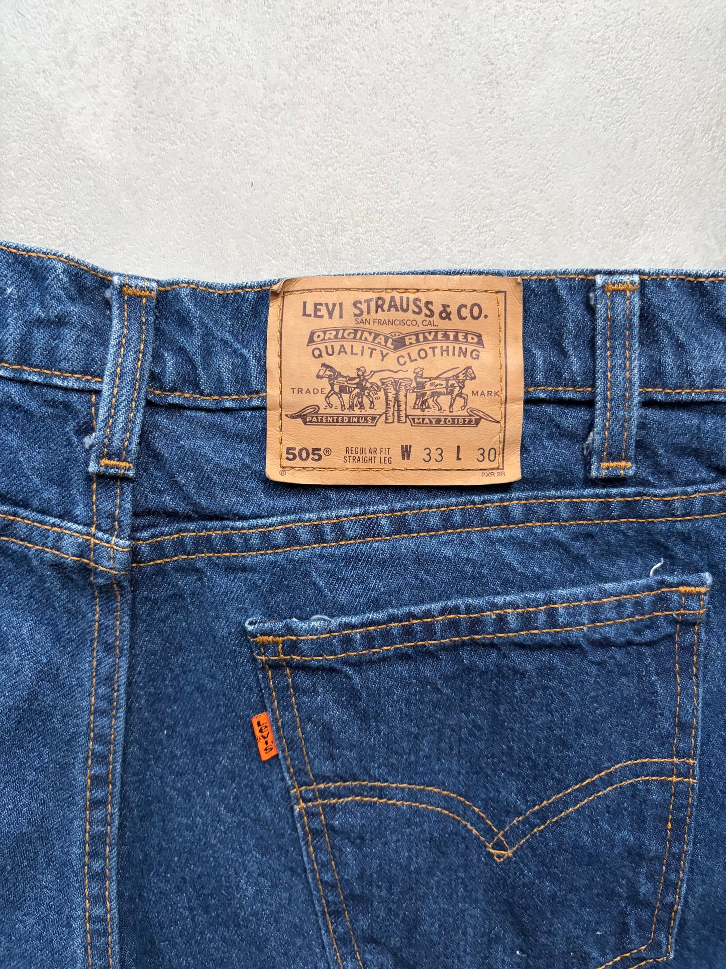 90's Levi's 505 denim pants “Made in USA”