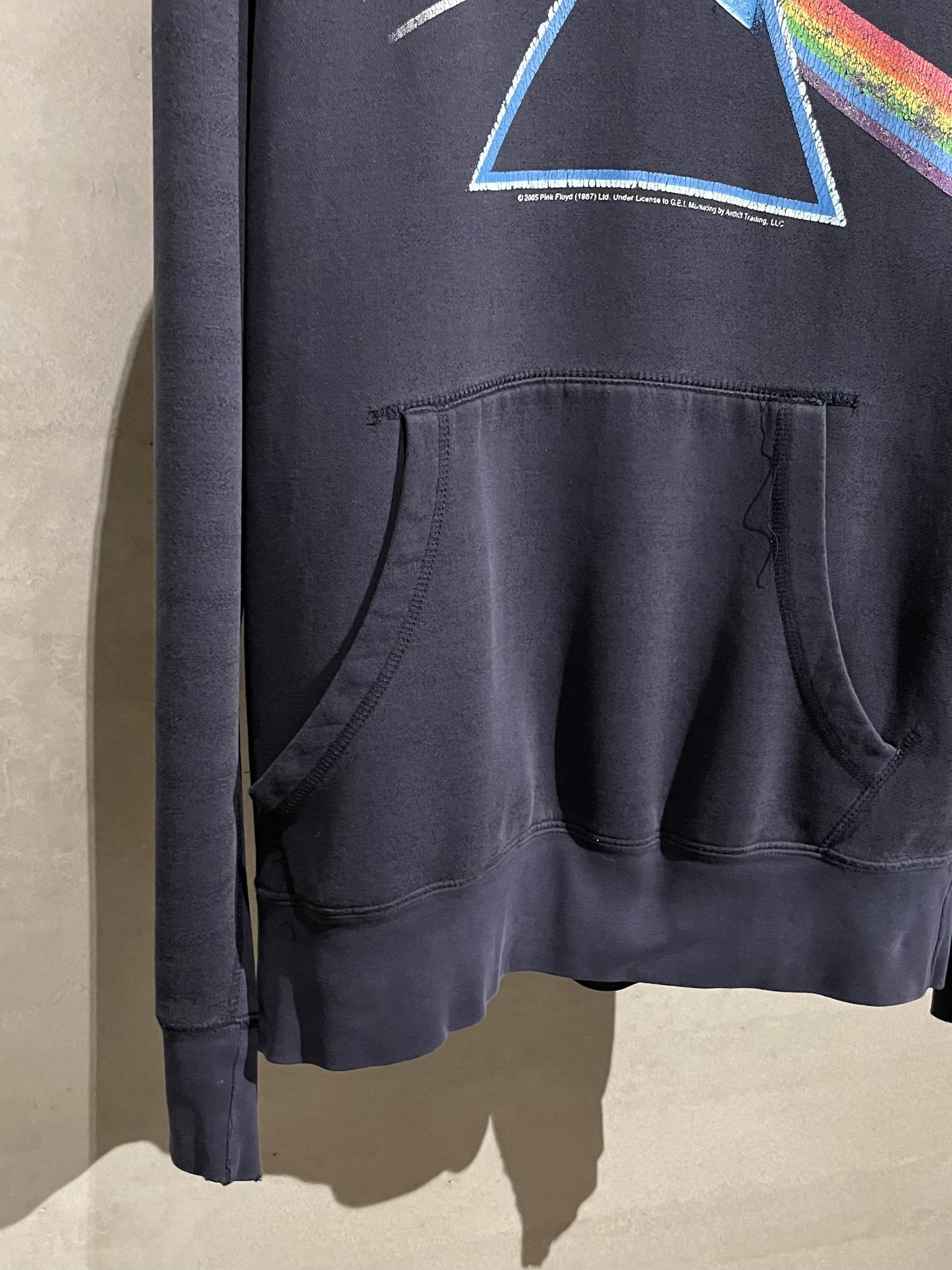 00's PINK FLOYD printed sweat hoodie