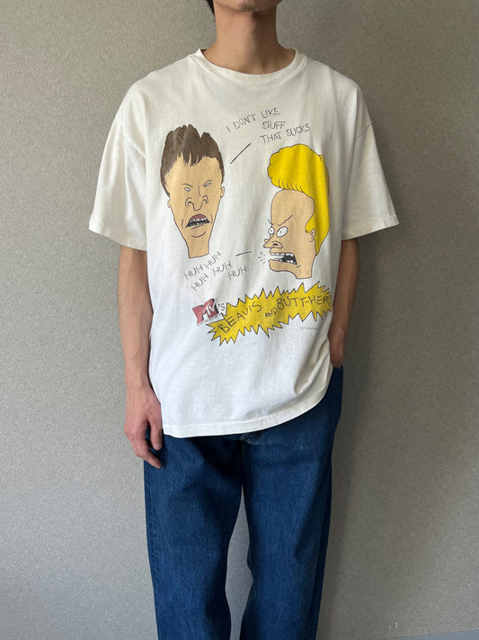 90's Beavis and Butt-Head printed t-shirt “Made in USA”