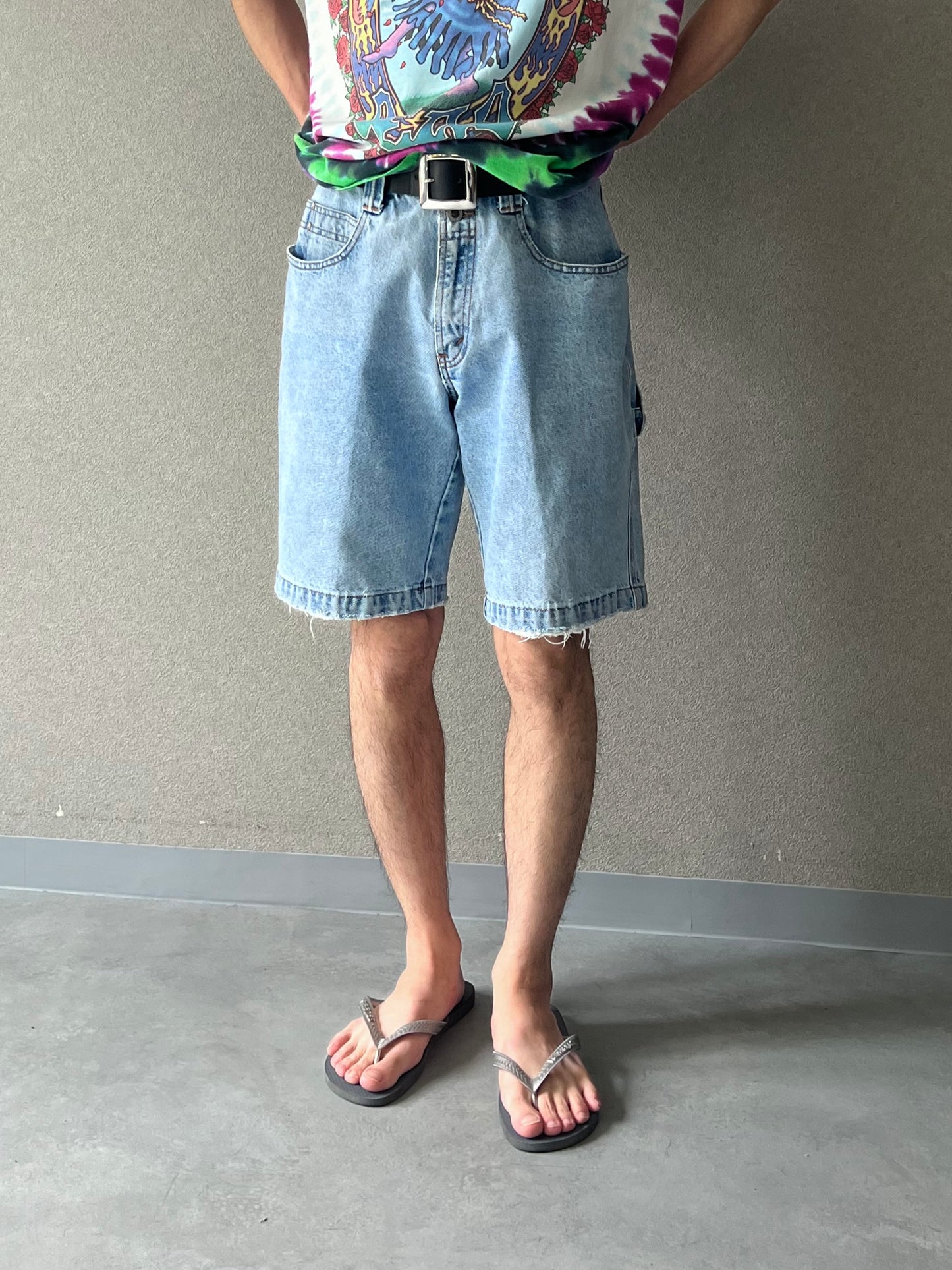 90's Levi's silverTab denim painter shorts