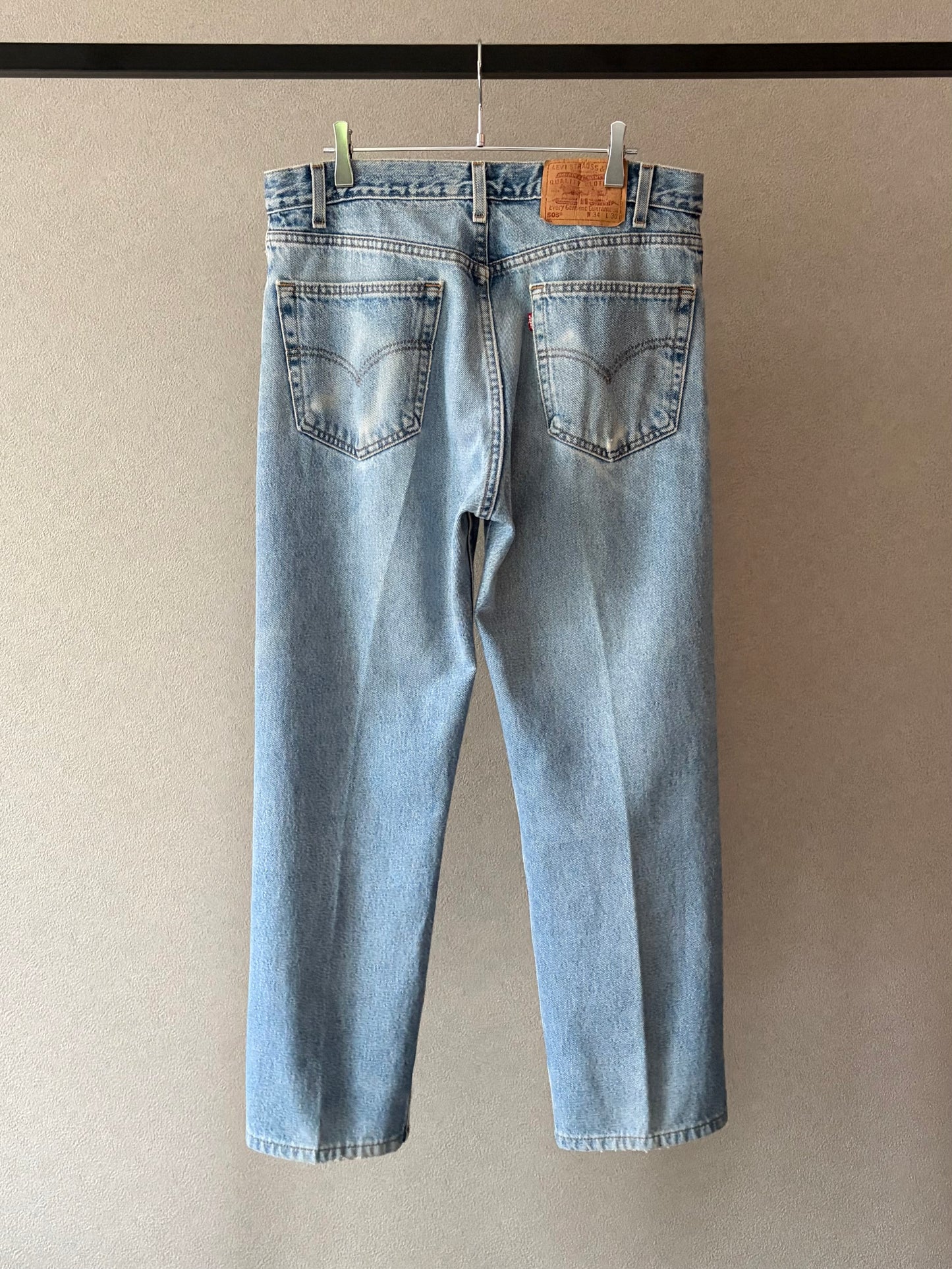 90's Levi's 505 denim pants “Made in USA”