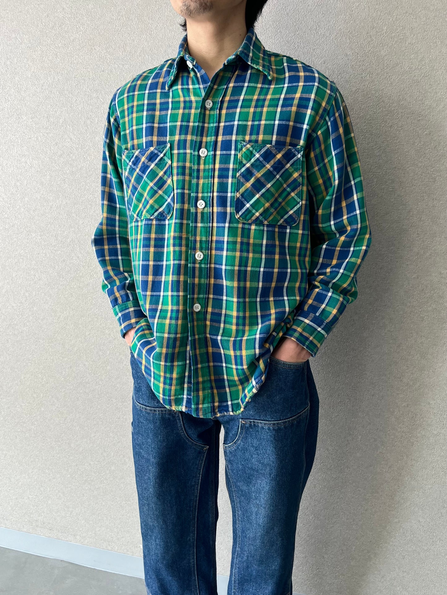 70's BIG MAC flannel shirt